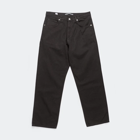 Mogens Relaxed 5 Pocket Heavy Twill - Black