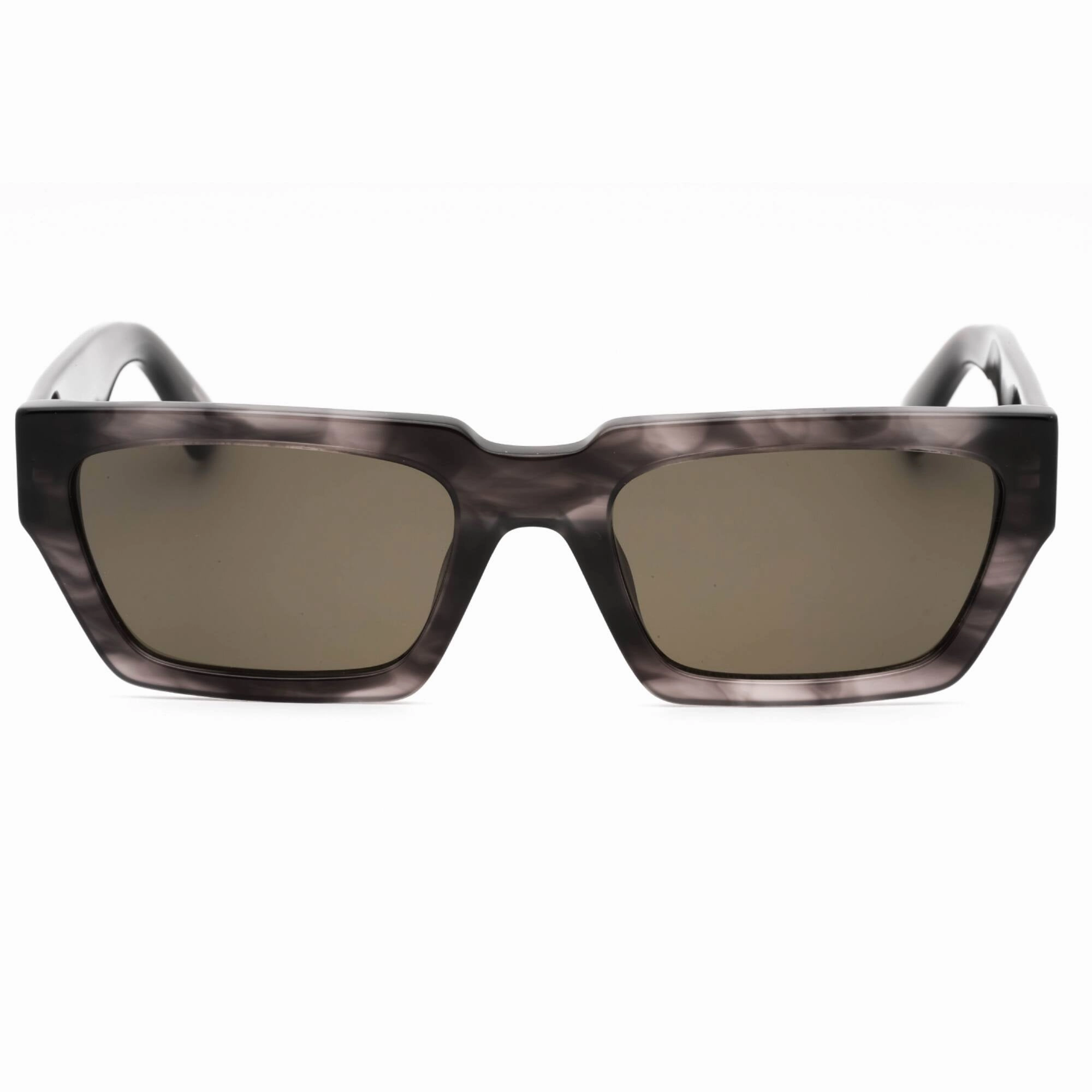 Moschino Men's Sunglasses - Grey Horn Plastic Rectangular Frame | MOS166/S 02W8 IR