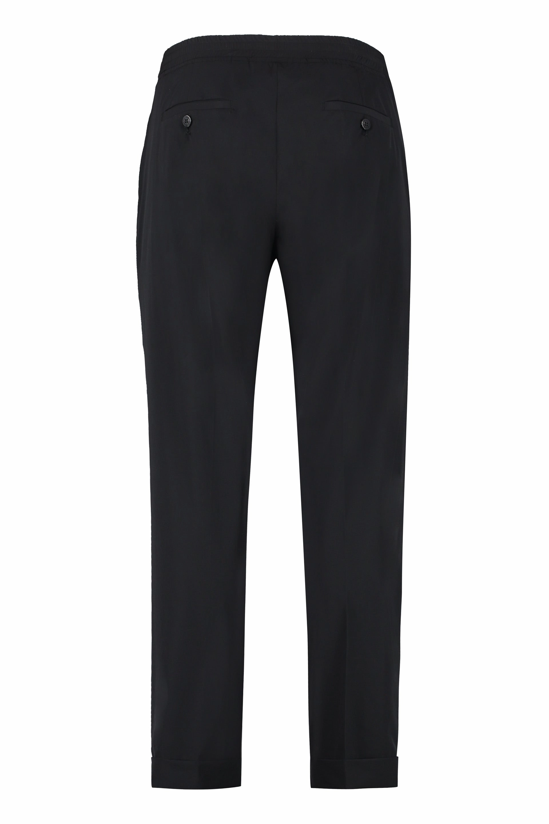 Neil Barrett Elasticated Waistband Cropped Tailored Pants