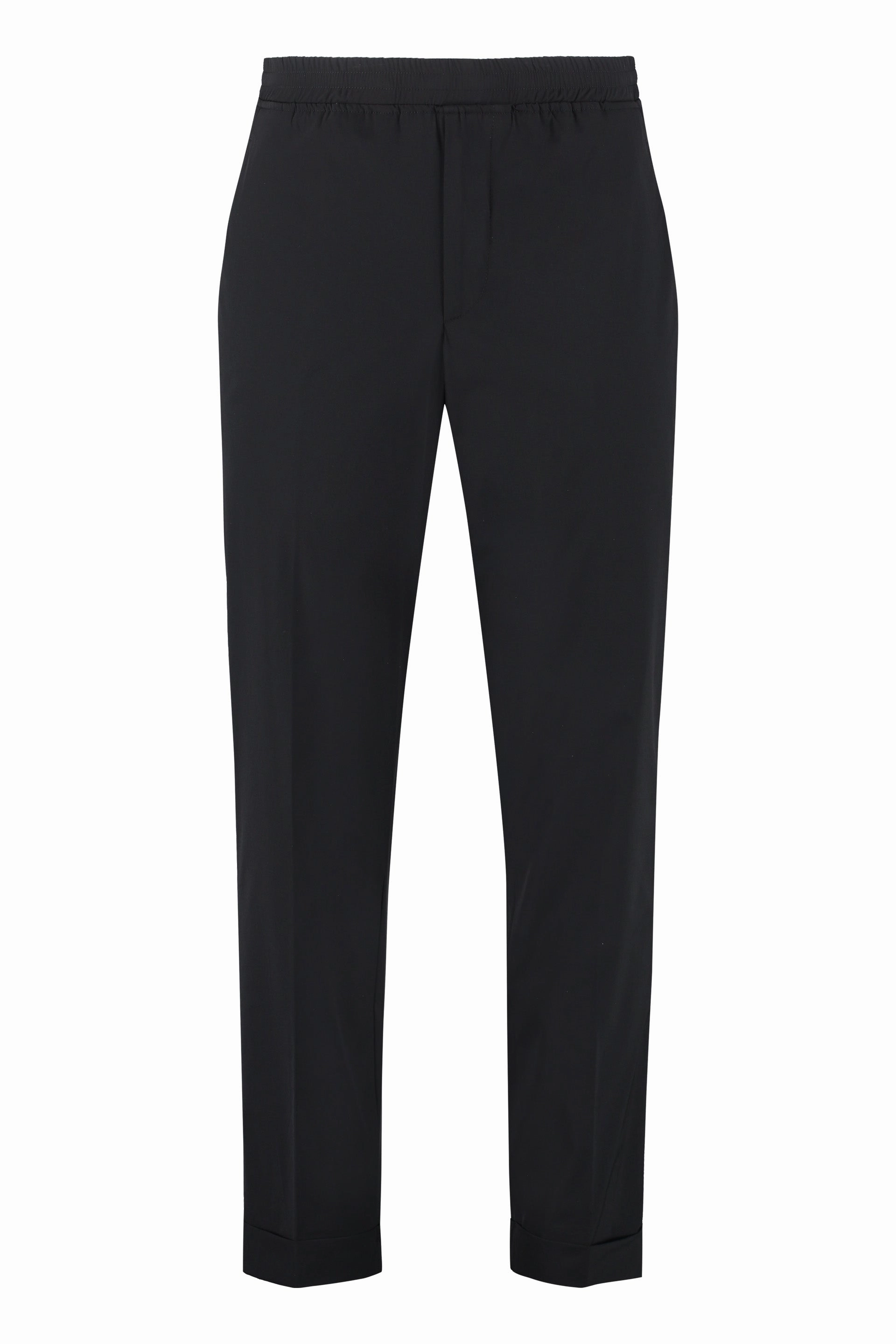 Neil Barrett Elasticated Waistband Cropped Tailored Pants