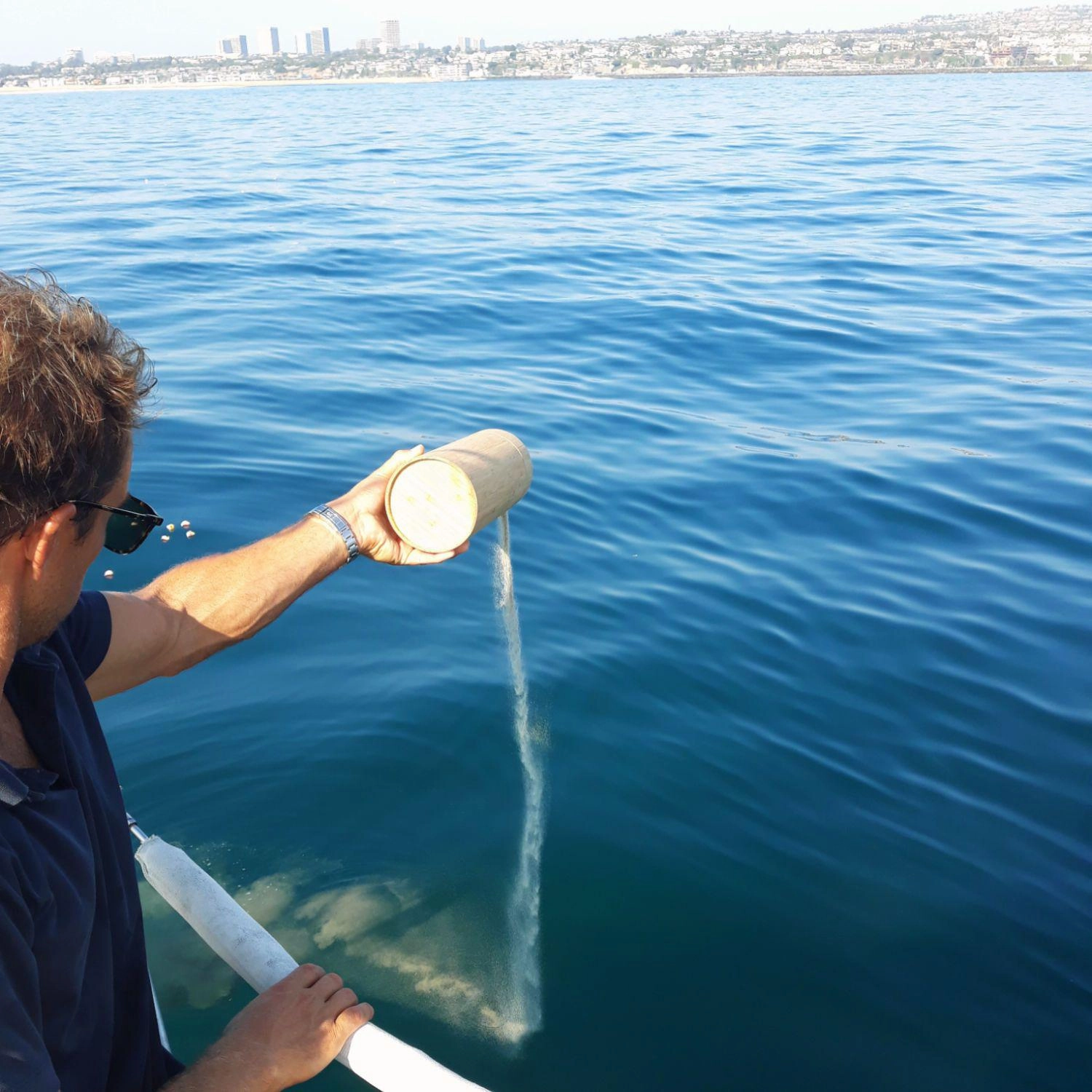New York Ash Scattering at Sea Service