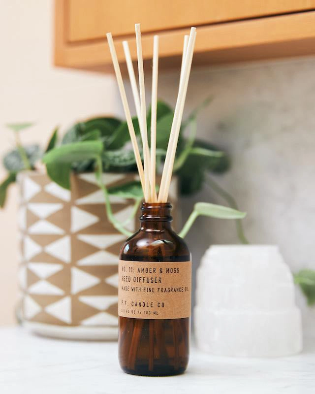 P.F. Candle Co. Reed Diffuser - Amber & Moss