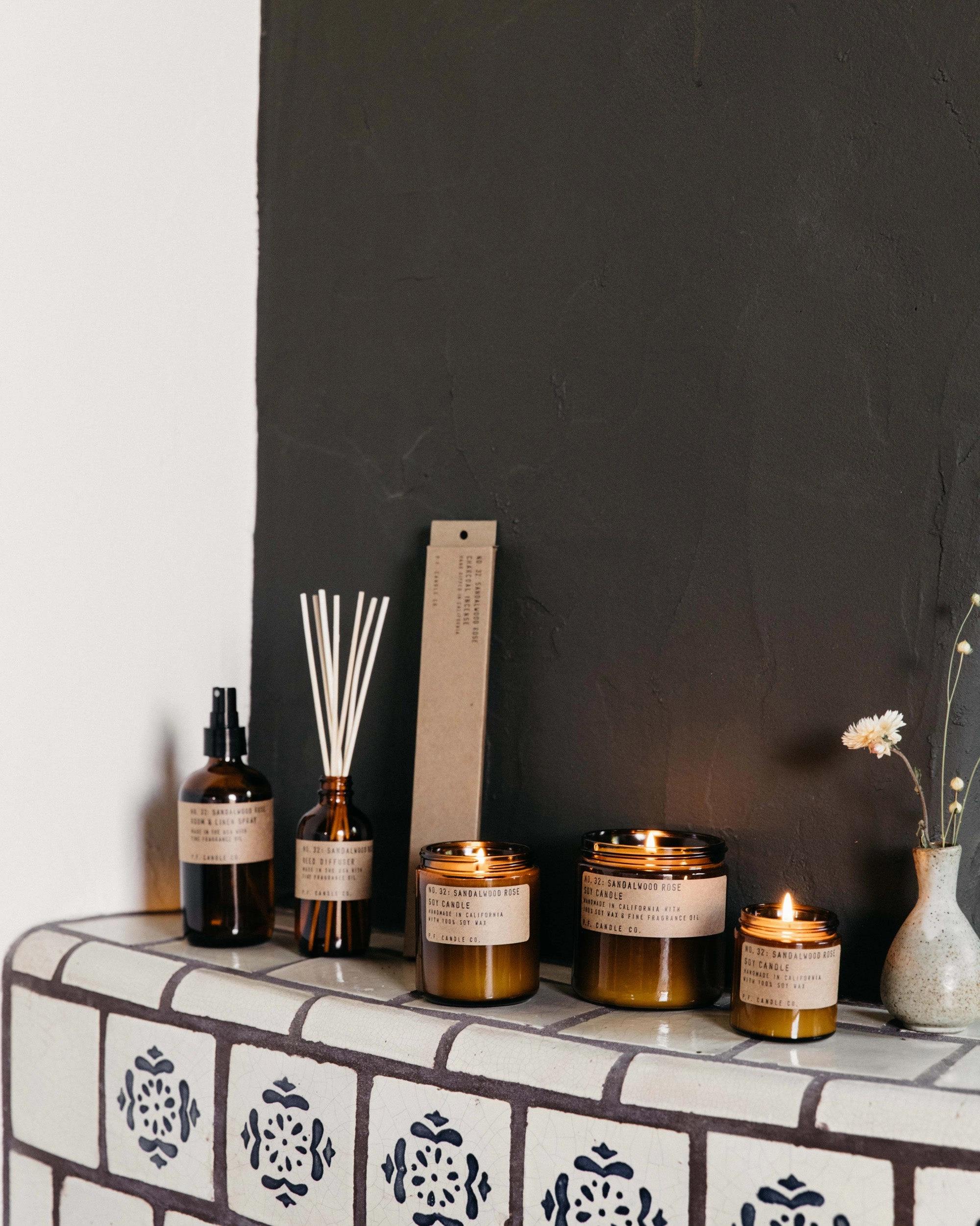 P.F. Candle Co. Reed Diffuser - Sandalwood Rose