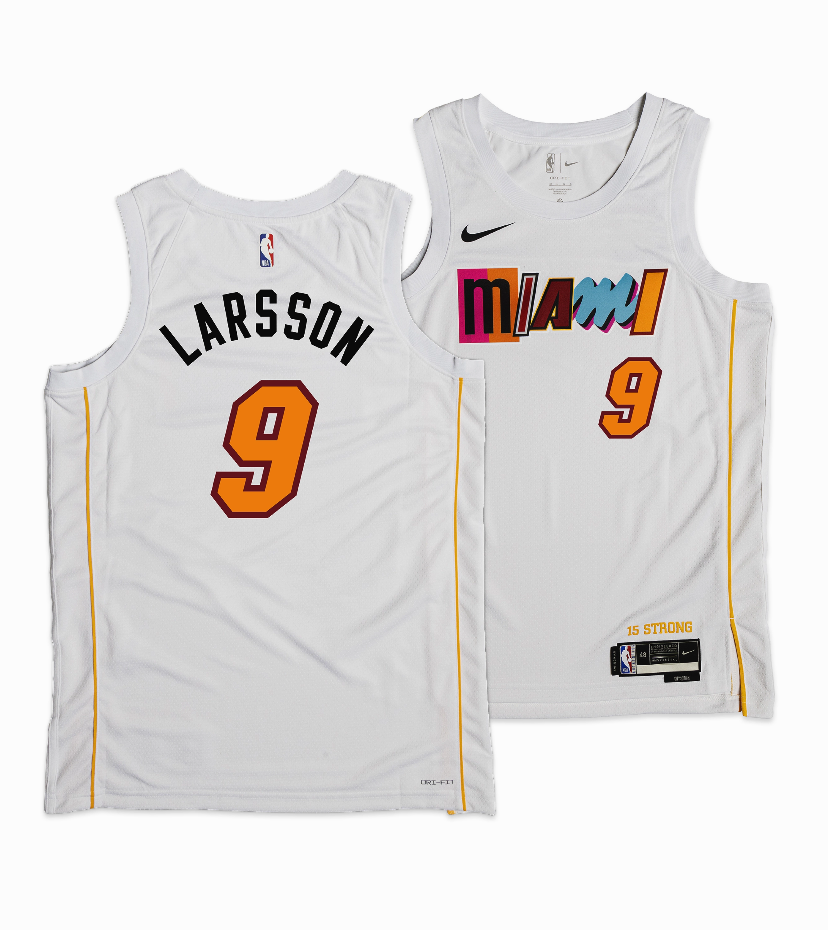 Pelle Larsson Nike Miami Mashup Vol. 2 Swingman Jersey - Player's Choice