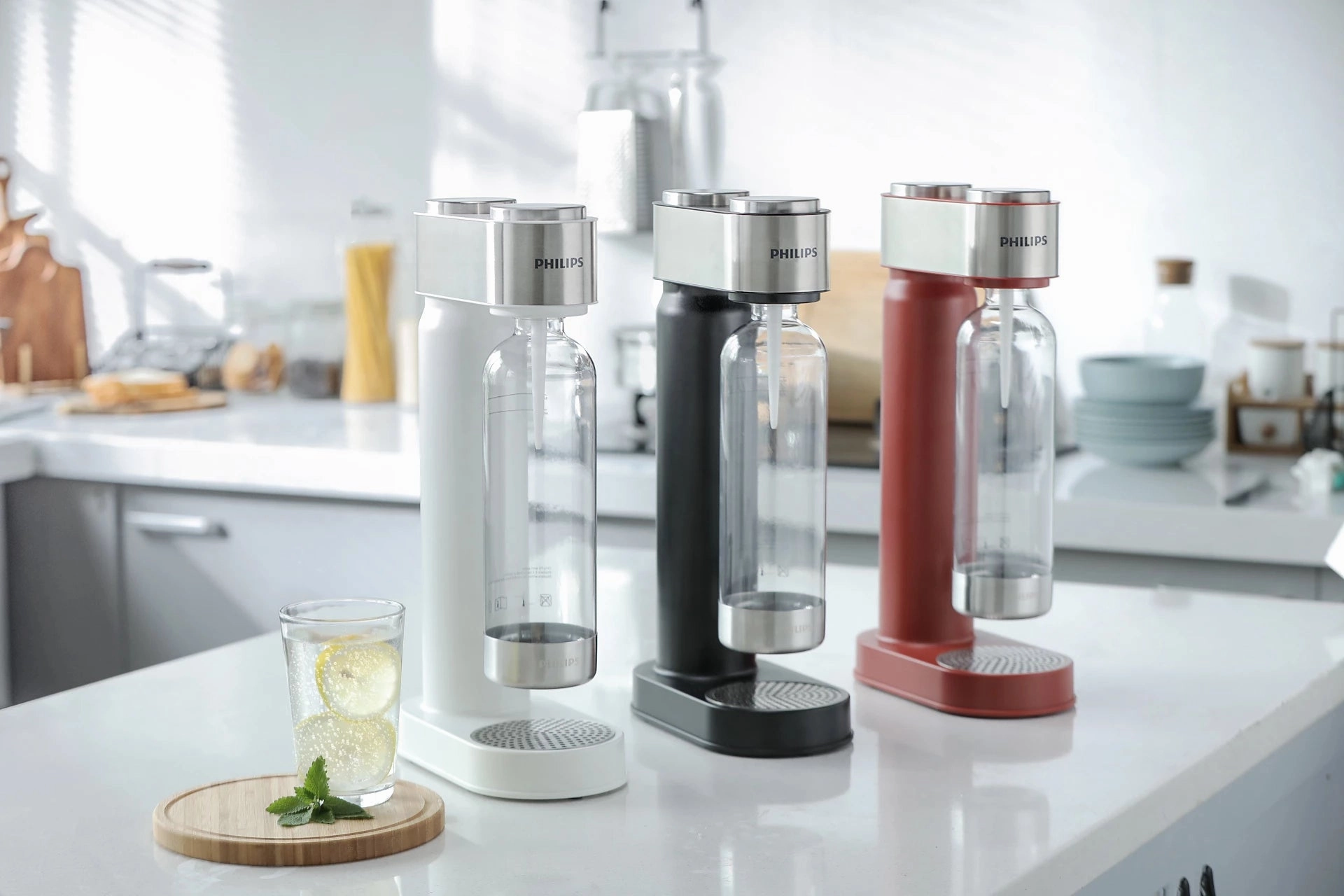 Philips Soda Maker with 1L PET Bottle