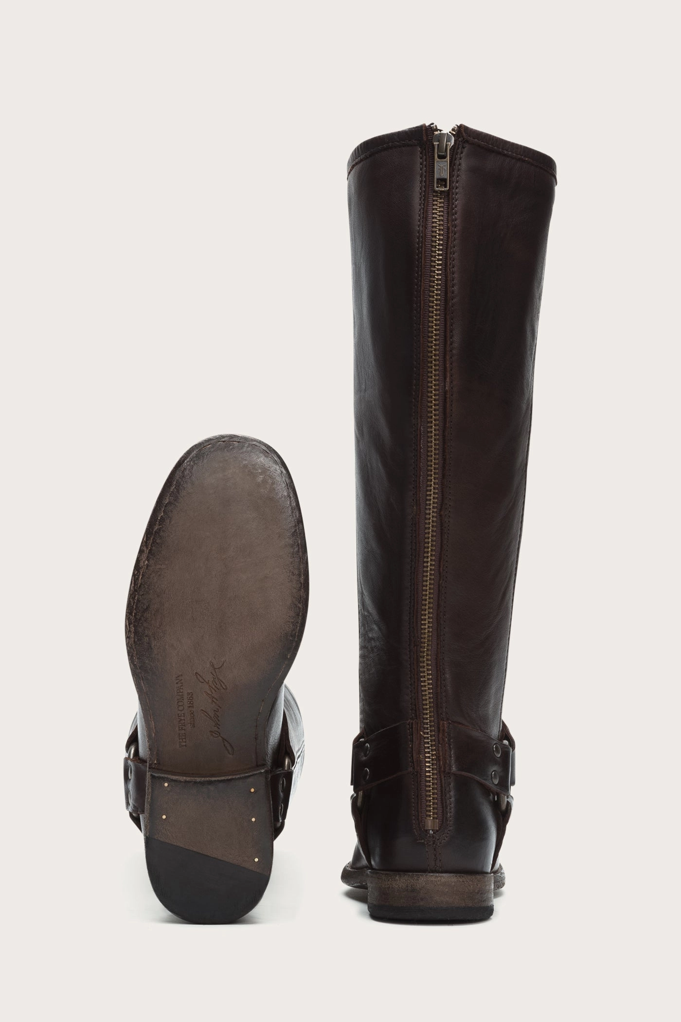 Phillip Harness Tall Wide Calf - Pre-Loved