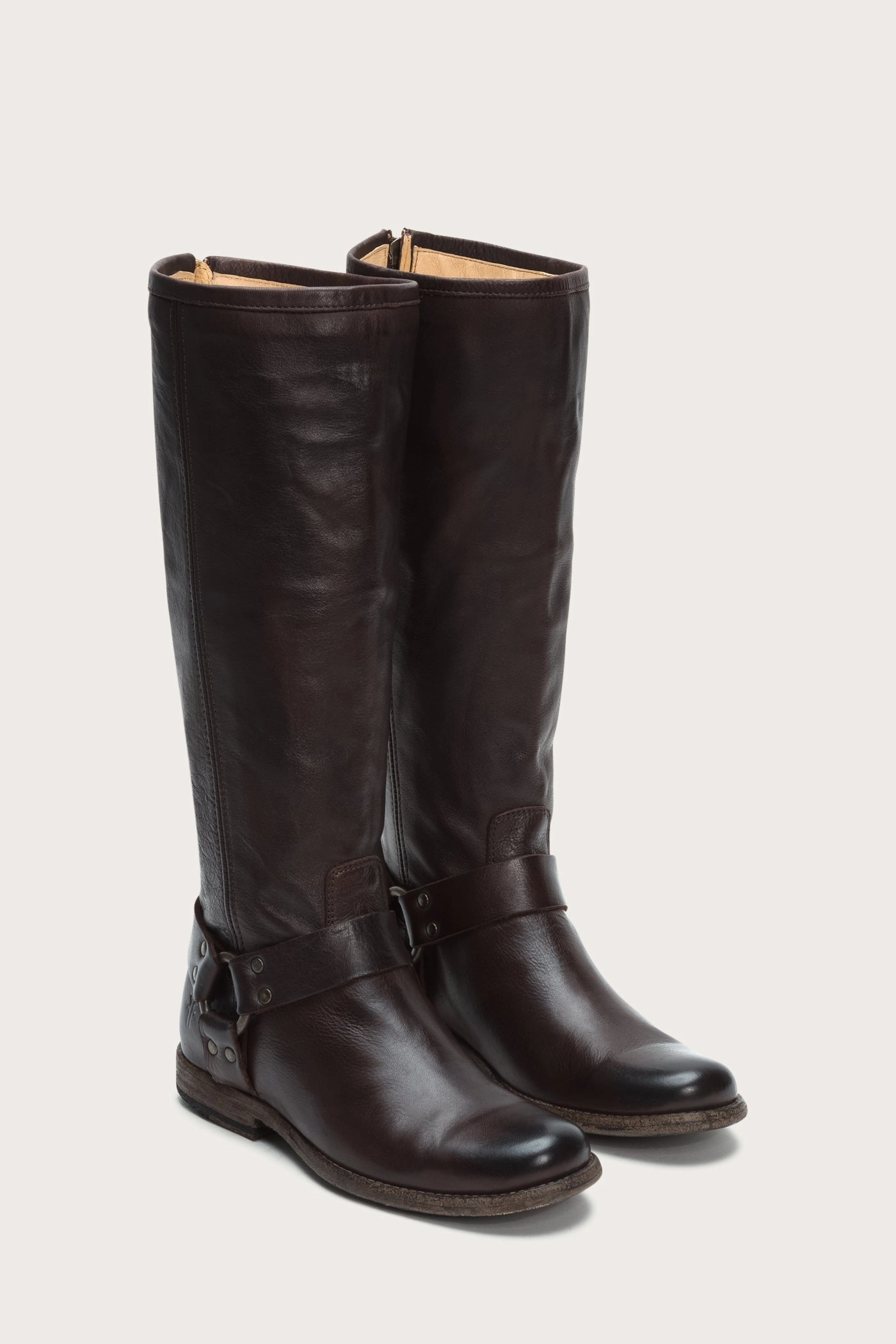 Phillip Harness Tall Wide Calf - Pre-Loved
