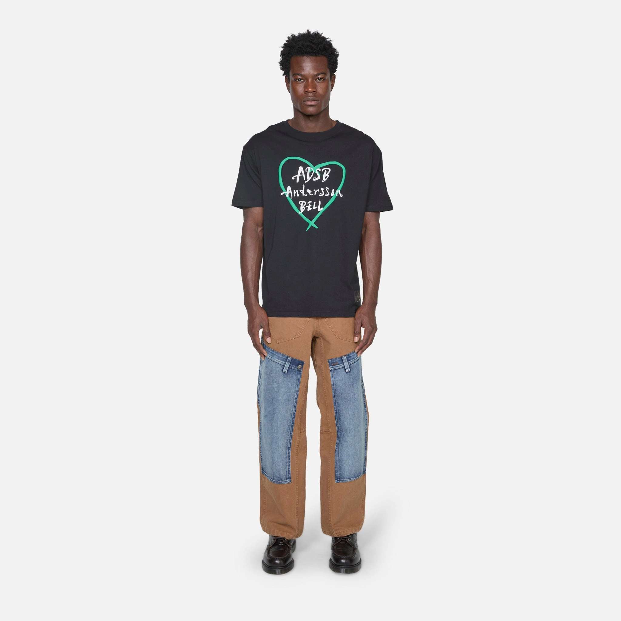 Re-Make Carpenter Jeans Brown | Blue