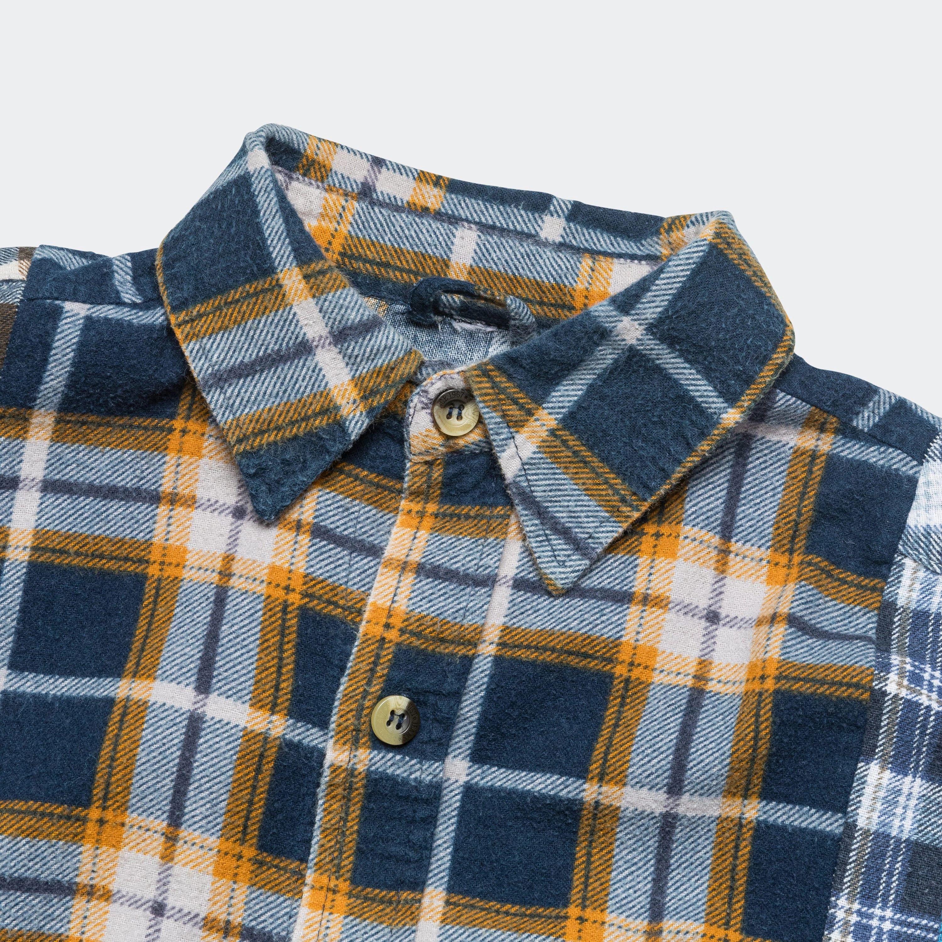 Rebuild Flannel 7 Cuts Shirt SS25 - Large #1