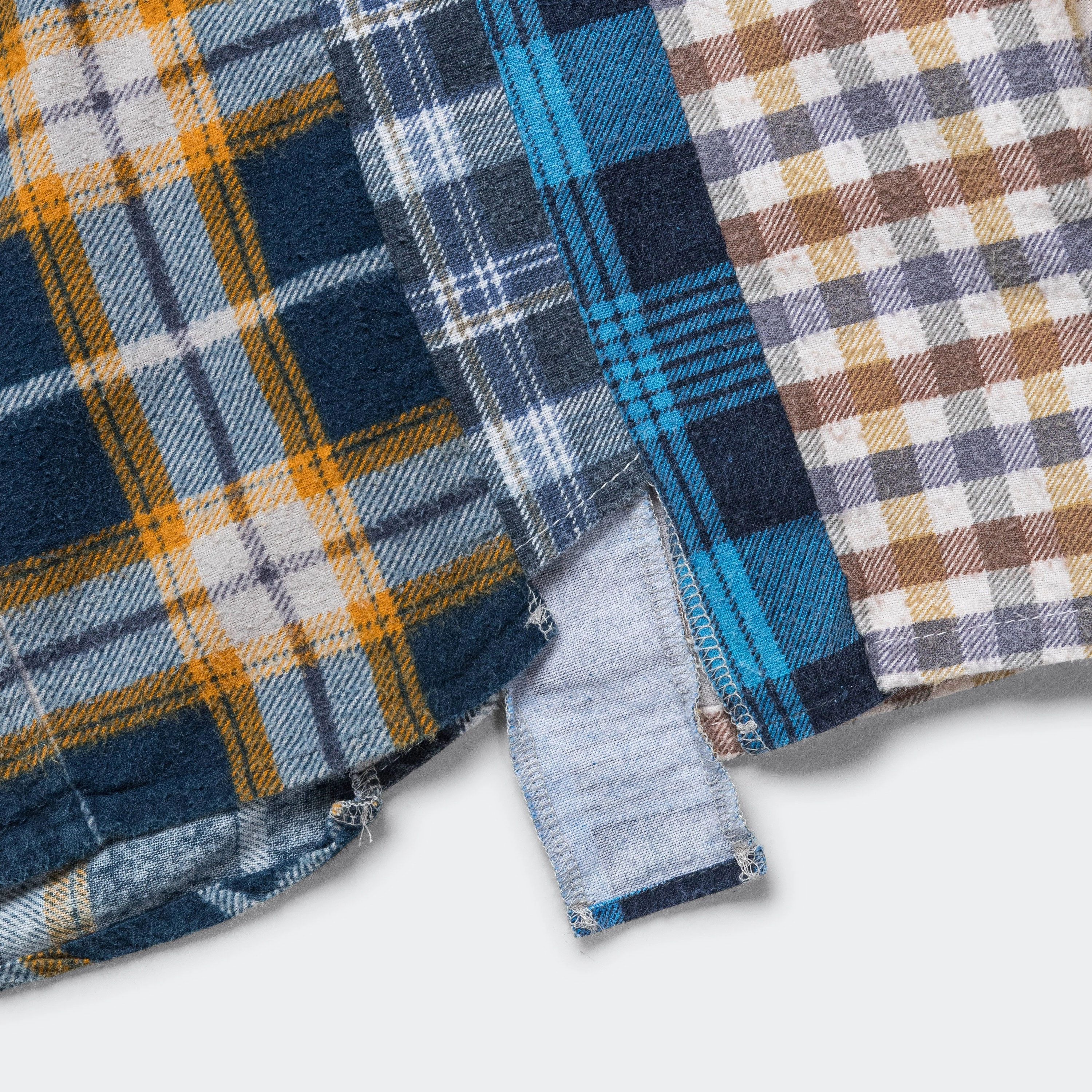Rebuild Flannel 7 Cuts Shirt SS25 - Large #1