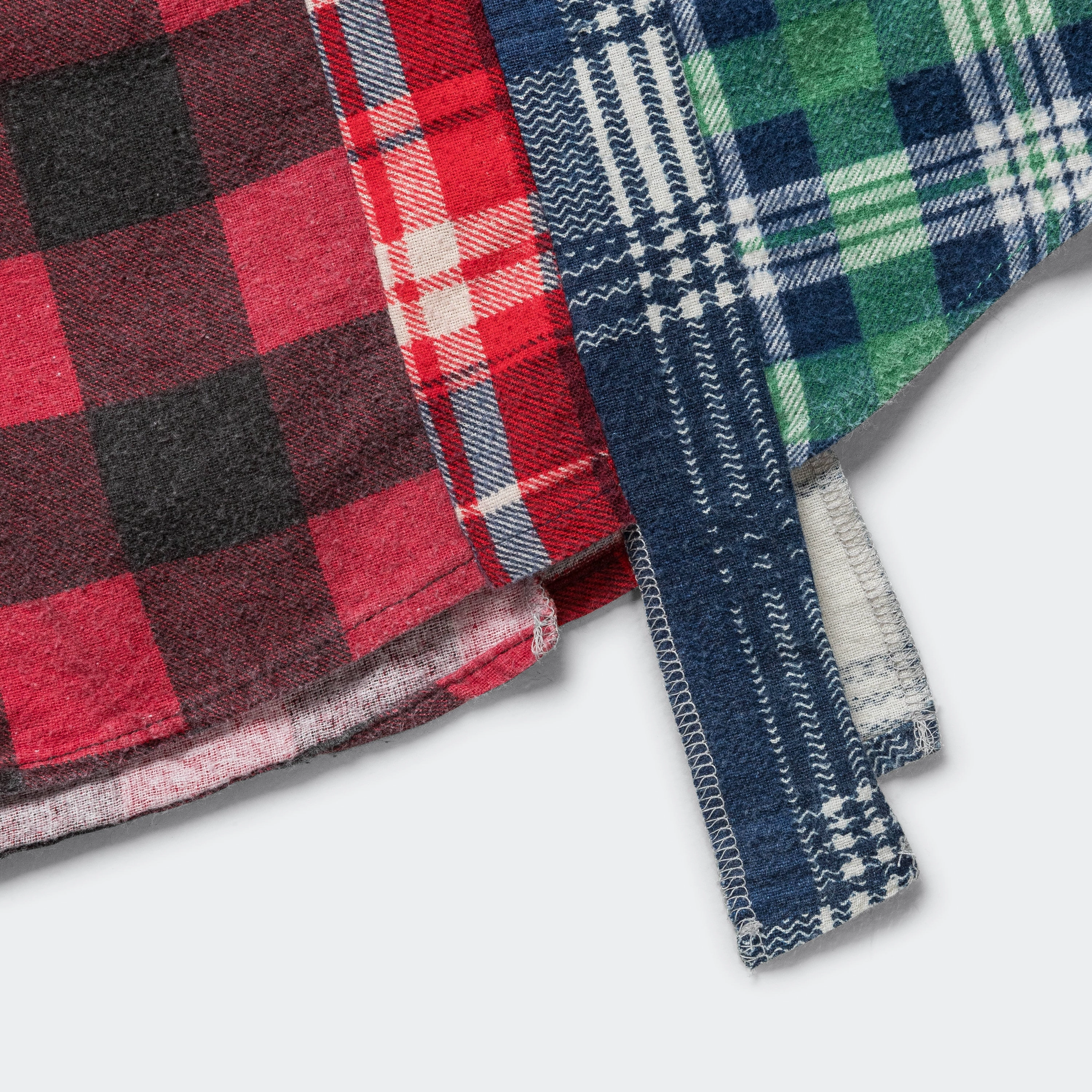 Rebuild Flannel 7 Cuts Shirt SS25 - Large #2