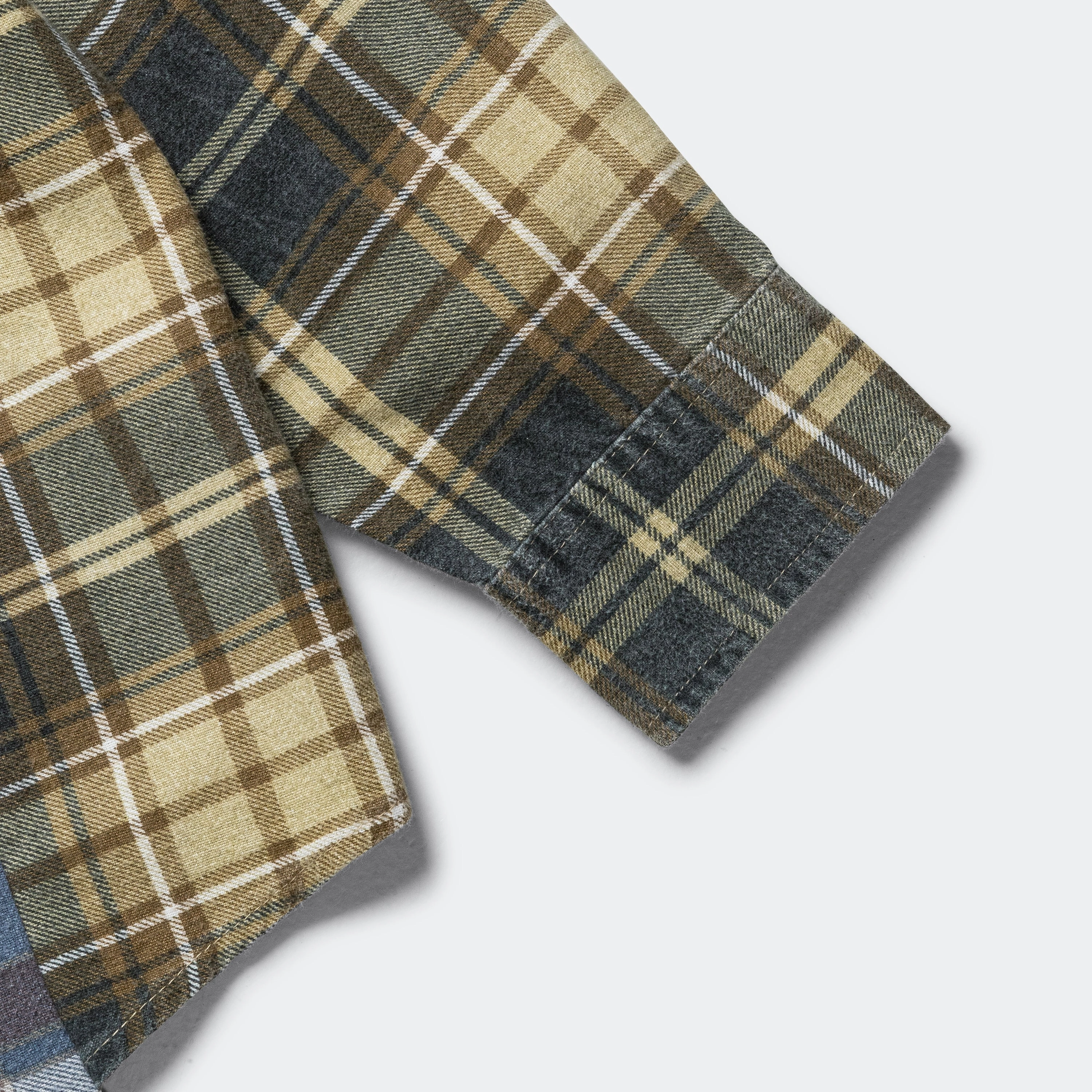 Rebuild Flannel 7 Cuts Shirt SS25 - Large #3