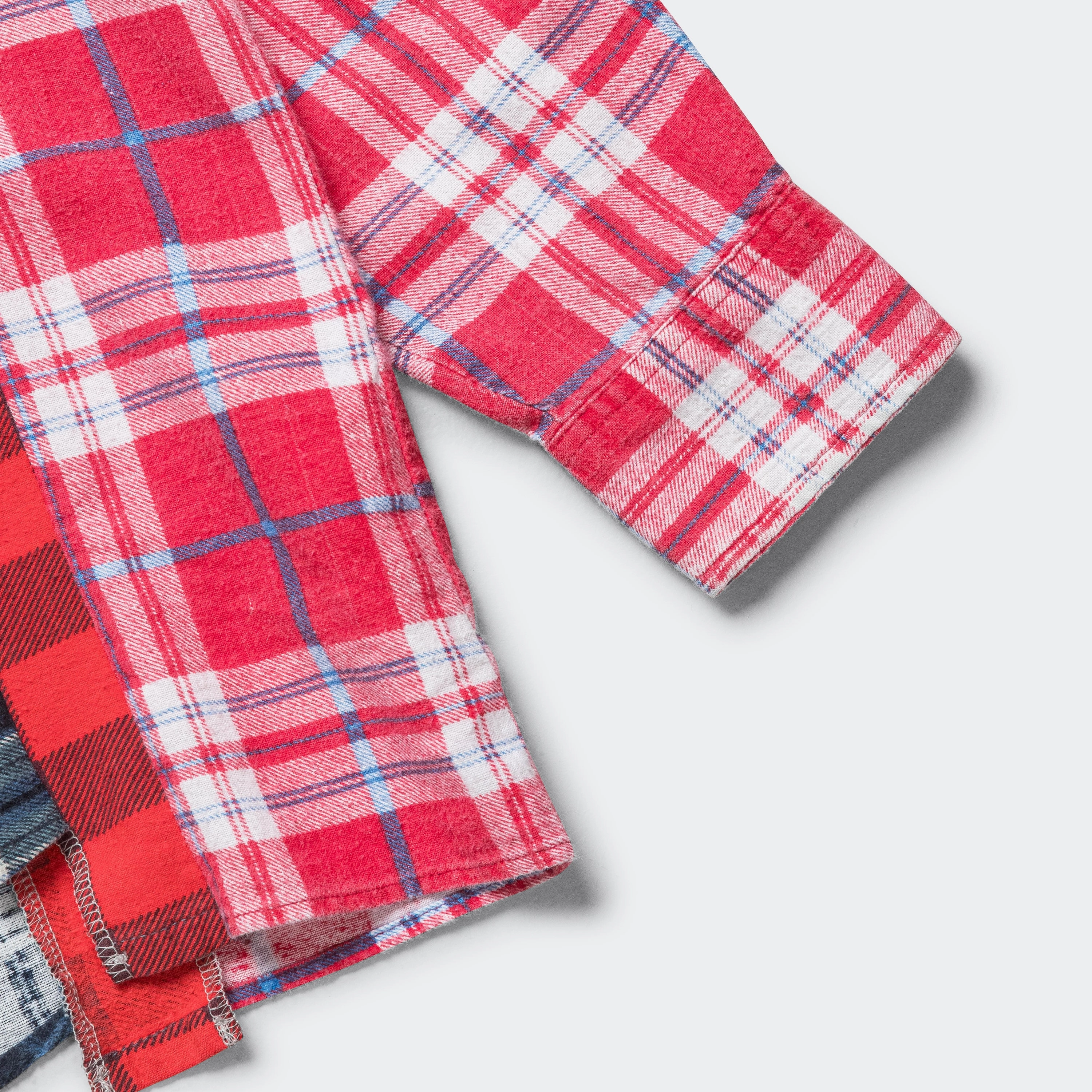 Rebuild Flannel 7 Cuts Shirt SS25 - Large #6