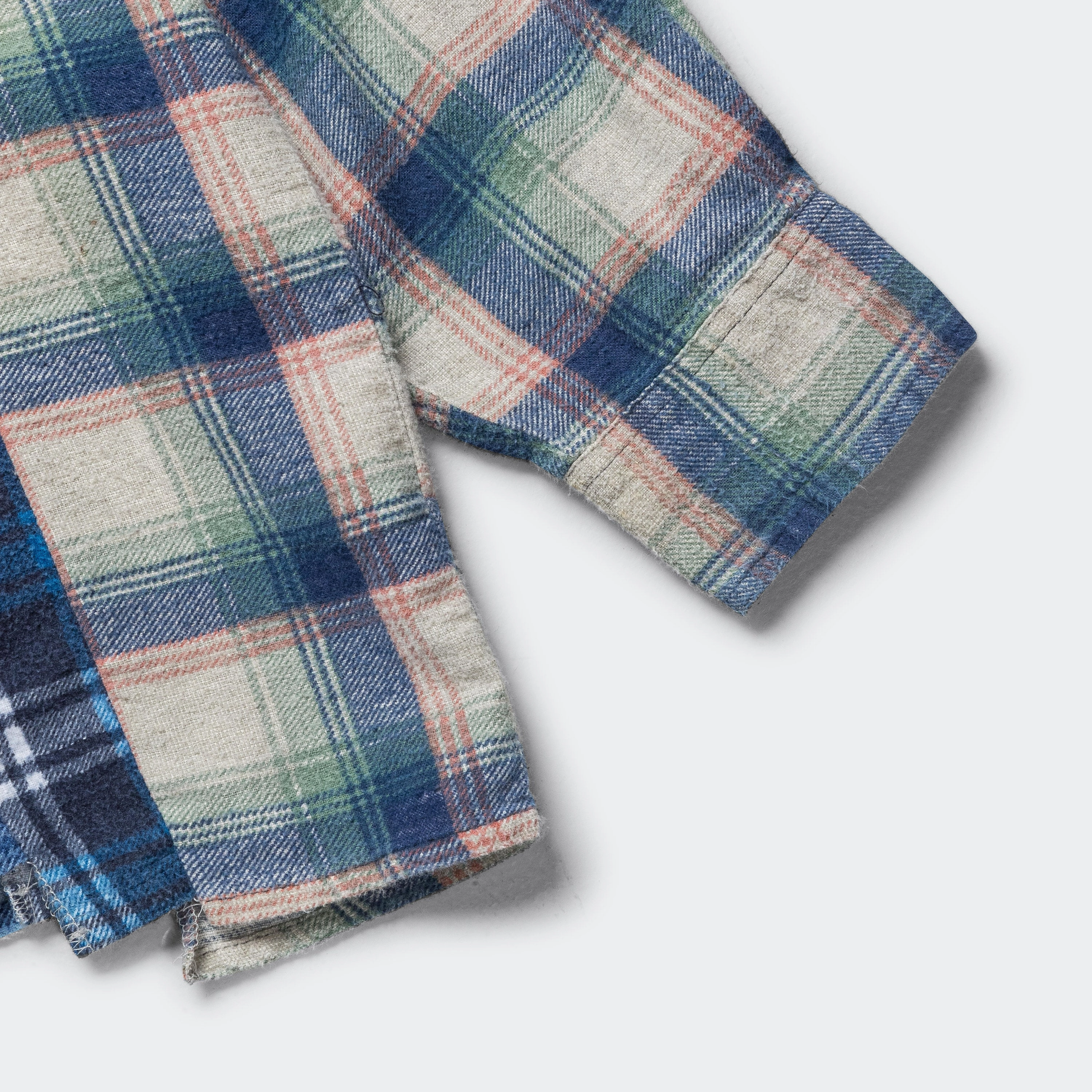 Rebuild Flannel 7 Cuts Shirt SS25 - Large #7