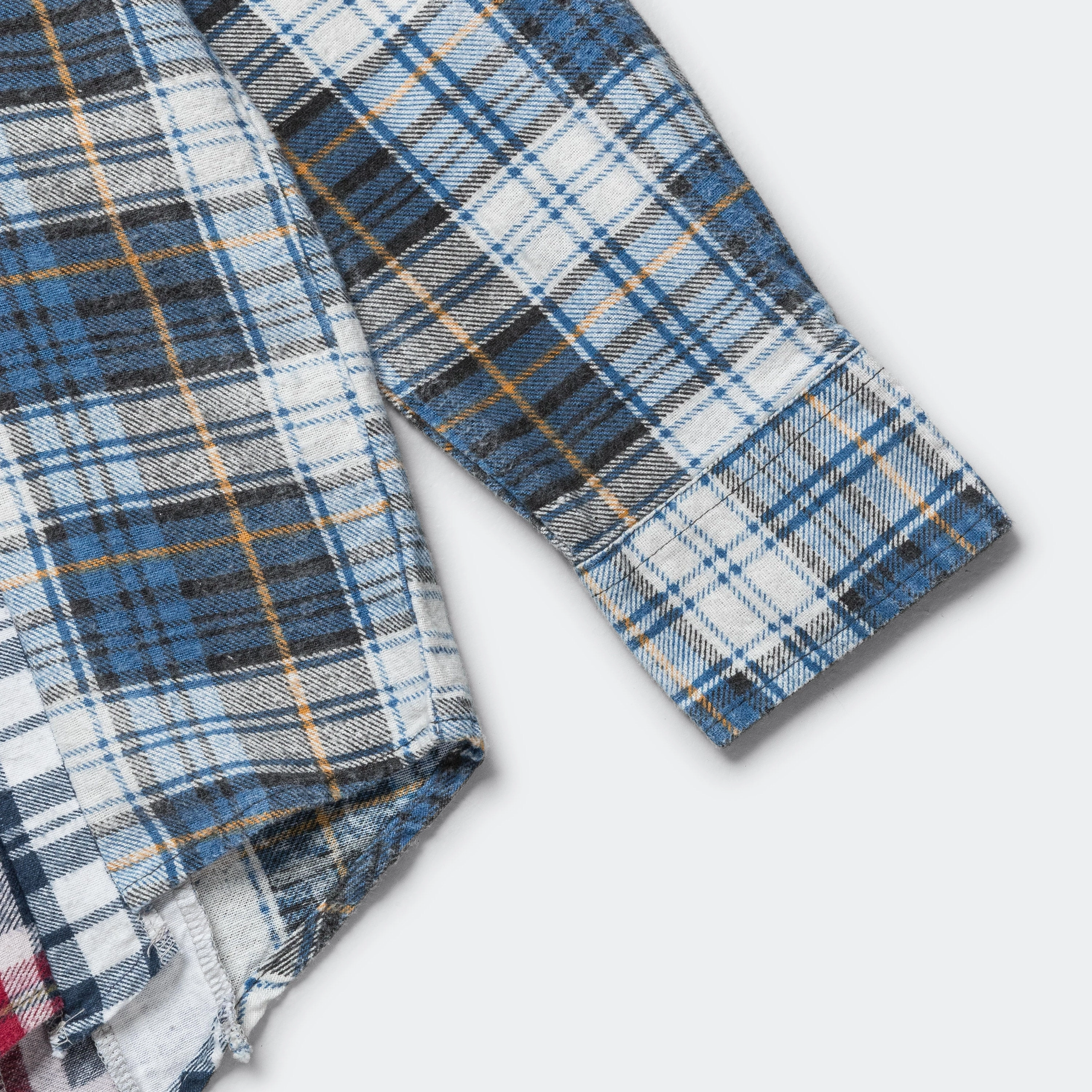 Rebuild Flannel 7 Cuts Shirt SS25 - Large #8