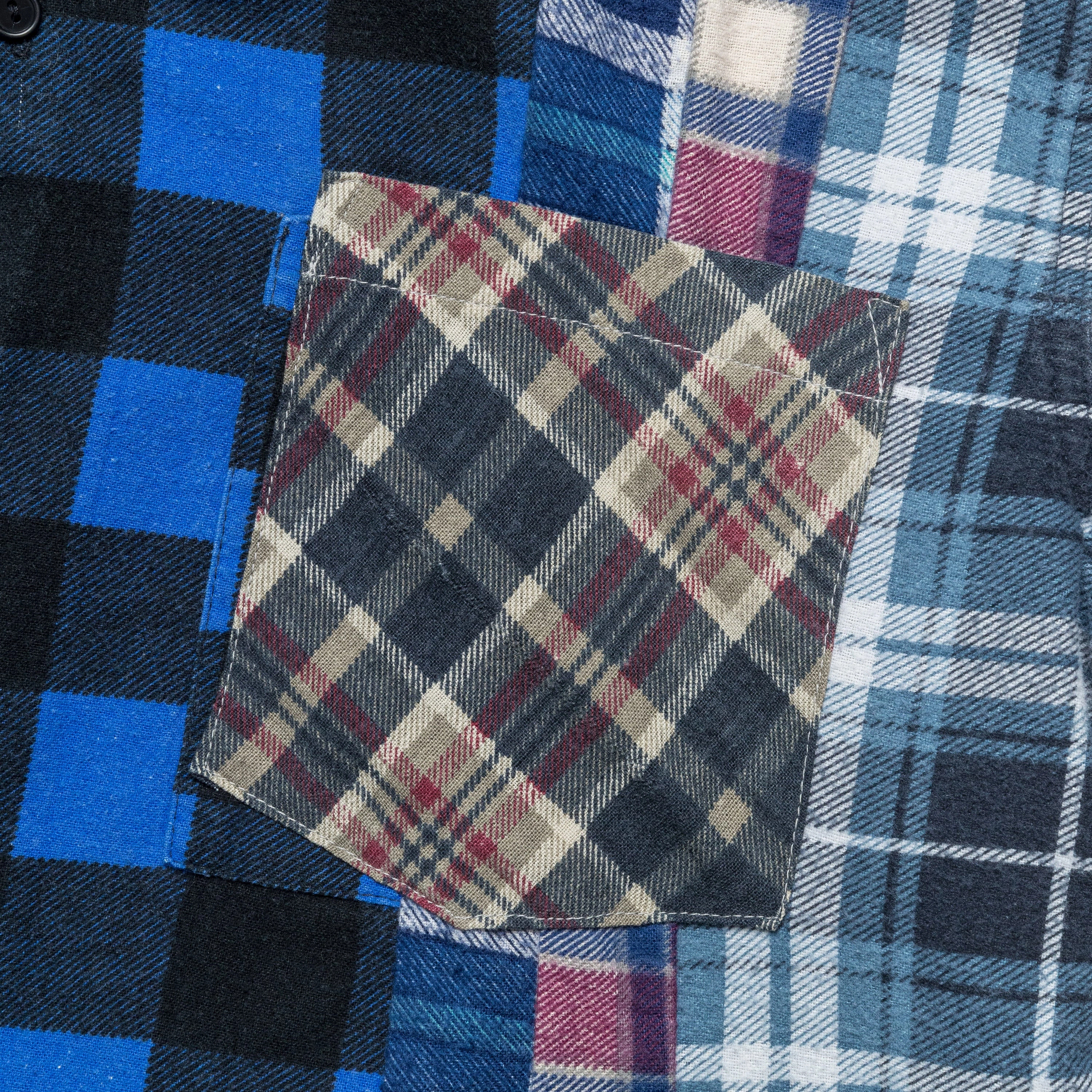 Rebuild Flannel 7 Cuts Shirt SS25 - Medium #10