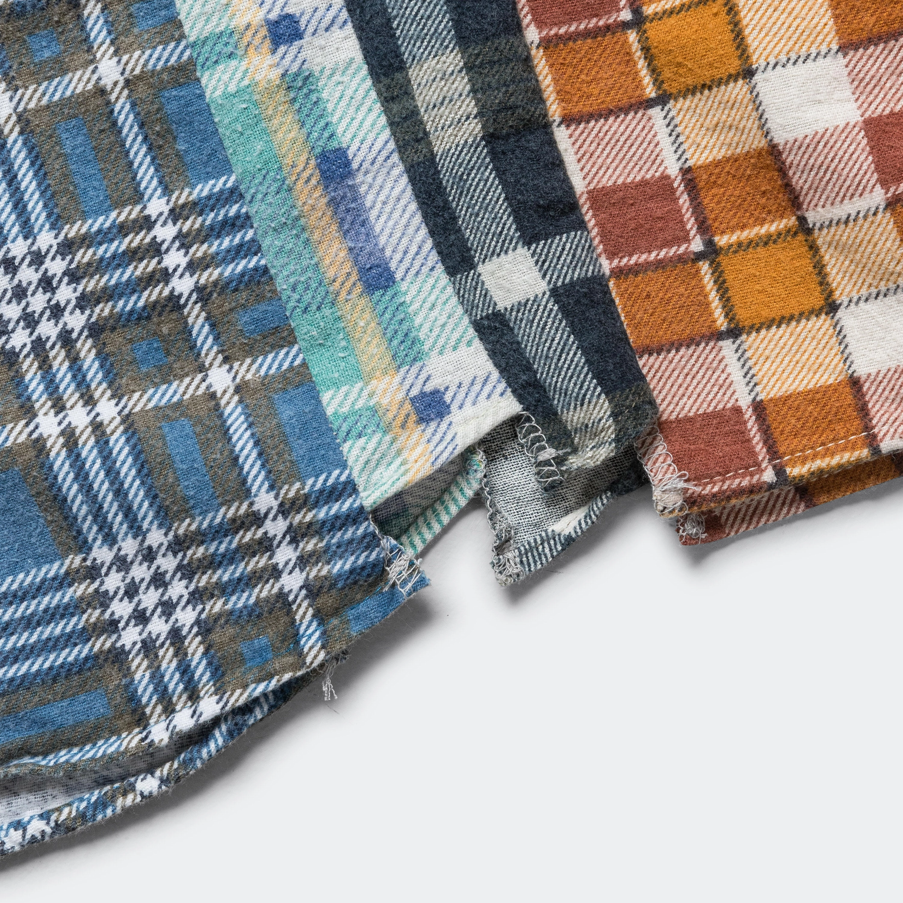 Rebuild Flannel 7 Cuts Shirt SS25 - Medium #1