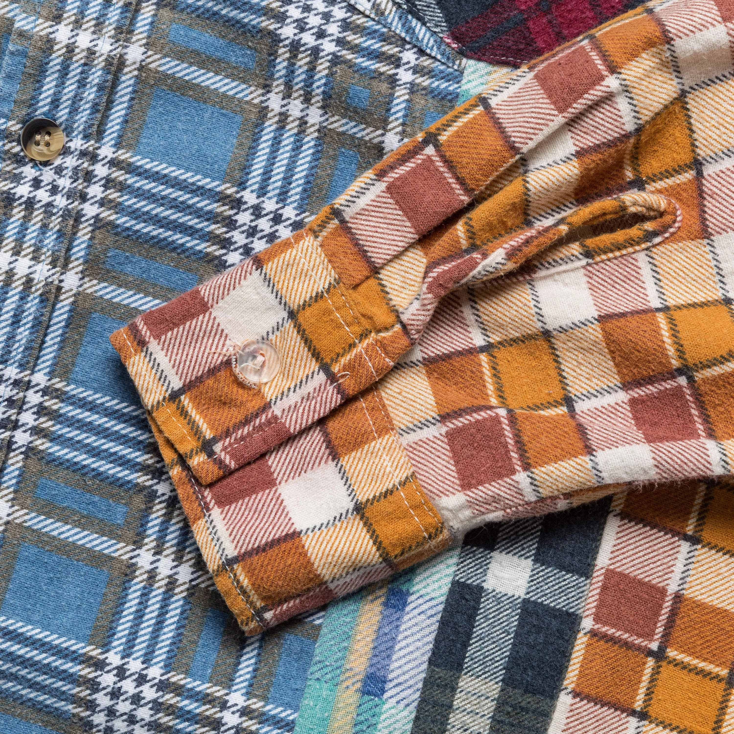 Rebuild Flannel 7 Cuts Shirt SS25 - Medium #1