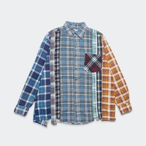 Rebuild Flannel 7 Cuts Shirt SS25 - Medium #1