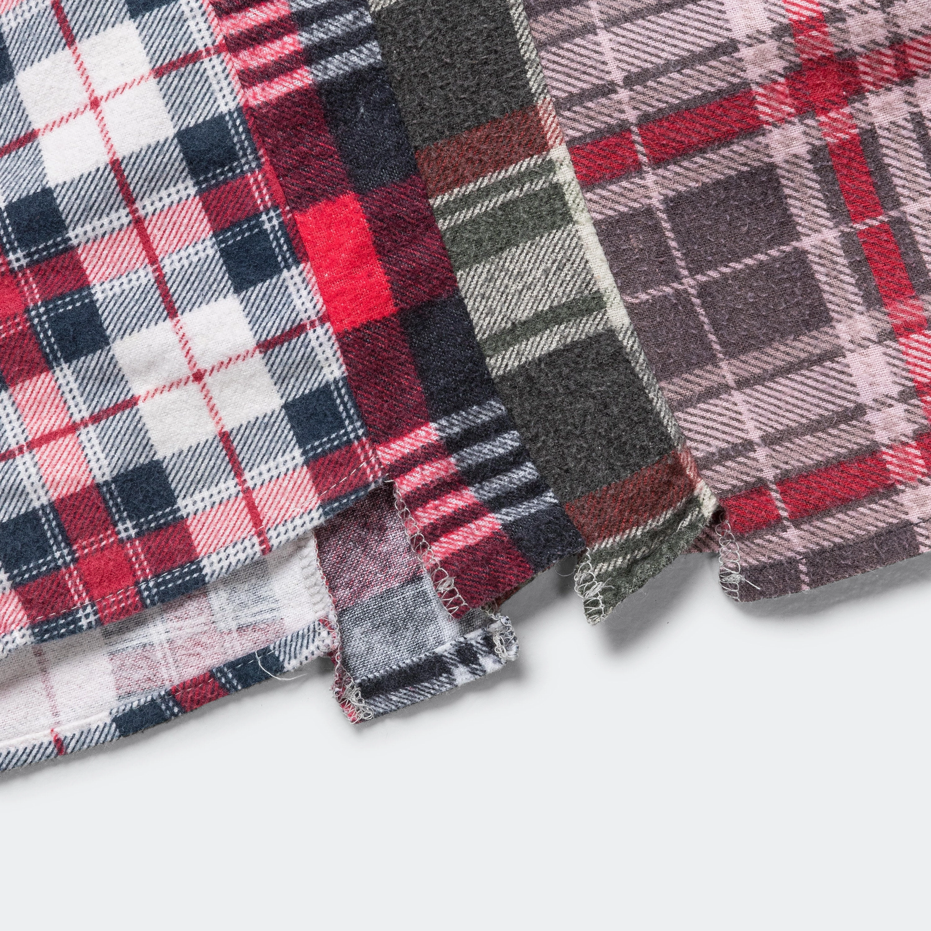 Rebuild Flannel 7 Cuts Shirt SS25 - Medium #2