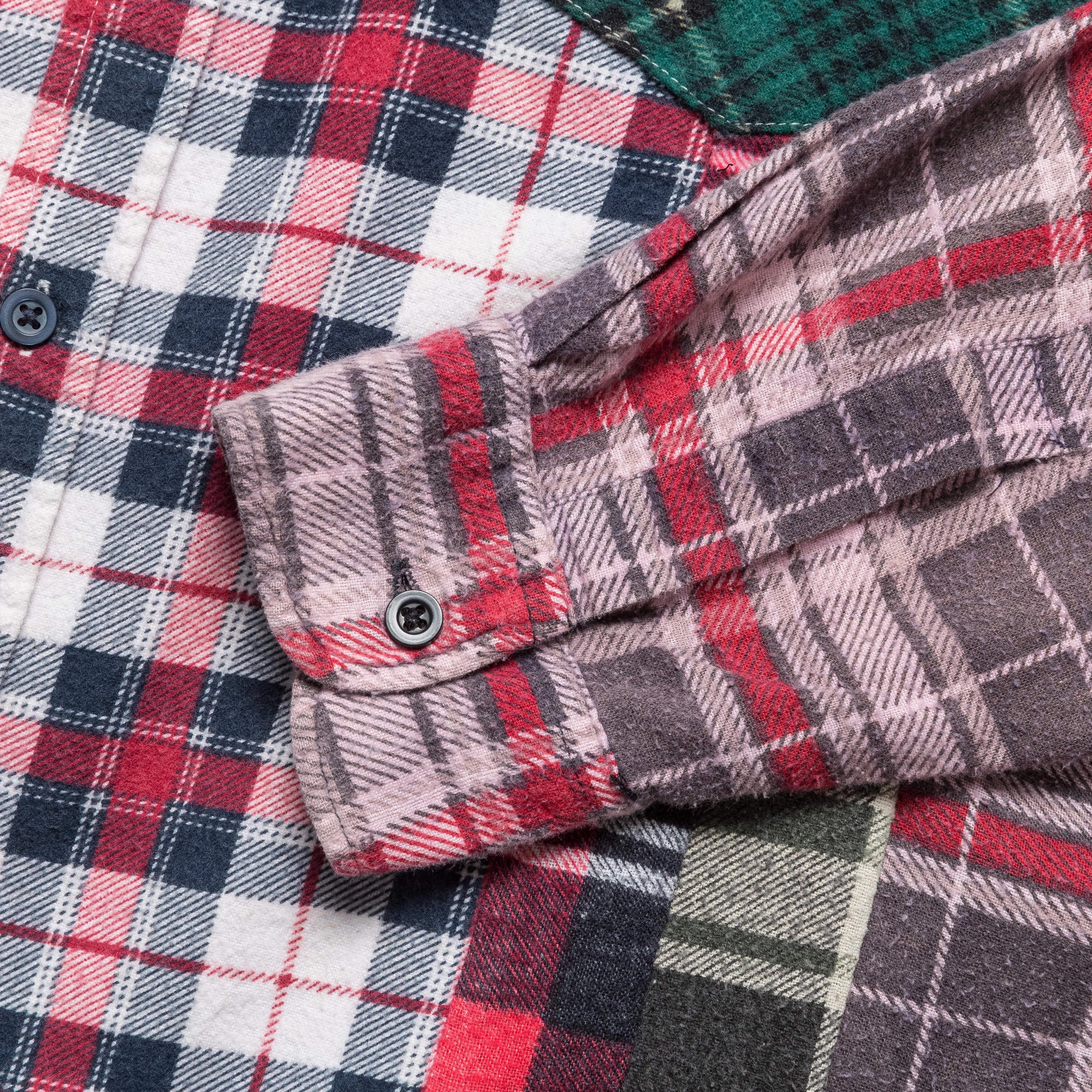 Rebuild Flannel 7 Cuts Shirt SS25 - Medium #2