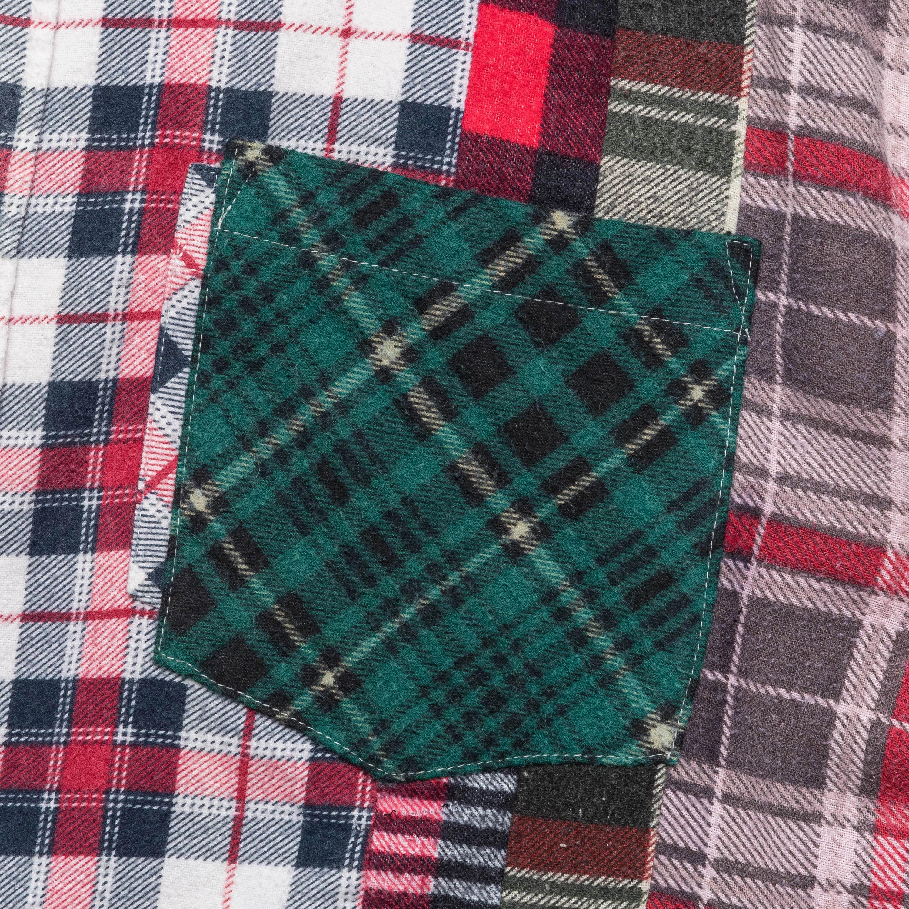 Rebuild Flannel 7 Cuts Shirt SS25 - Medium #2