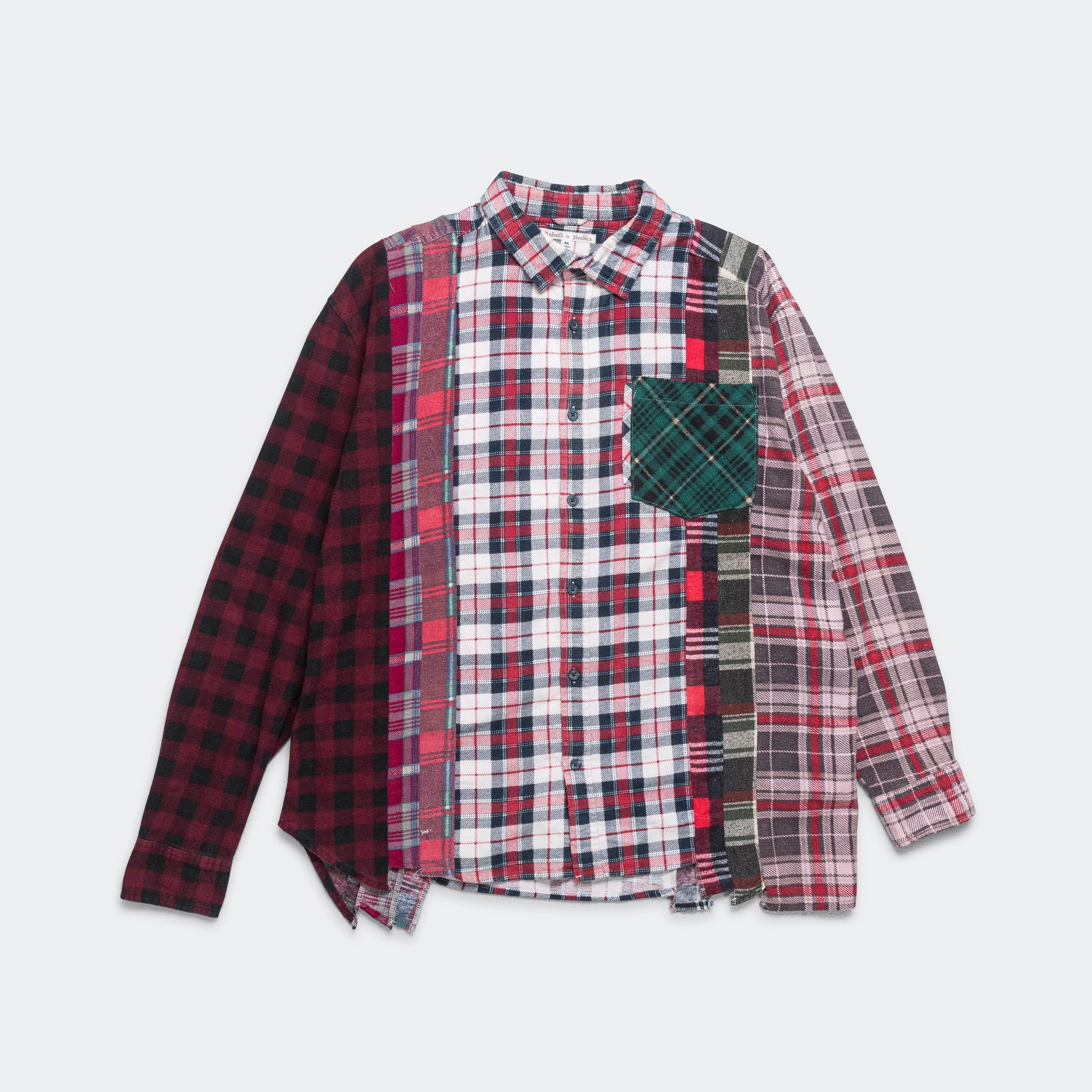 Rebuild Flannel 7 Cuts Shirt SS25 - Medium #2