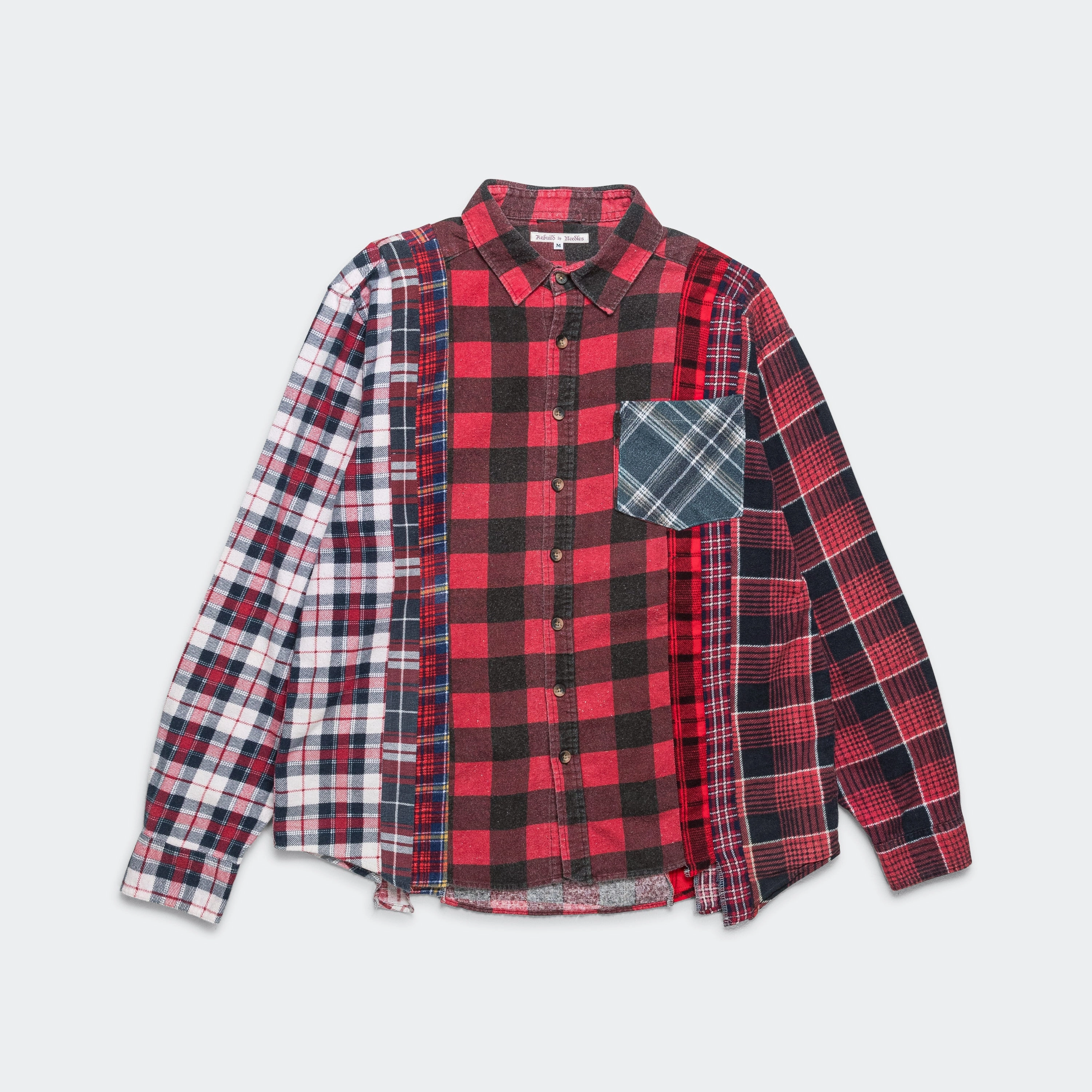 Rebuild Flannel 7 Cuts Shirt SS25 - Medium #4