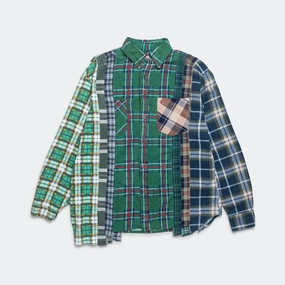 Rebuild Flannel 7 Cuts Shirt SS25 - Medium #9
