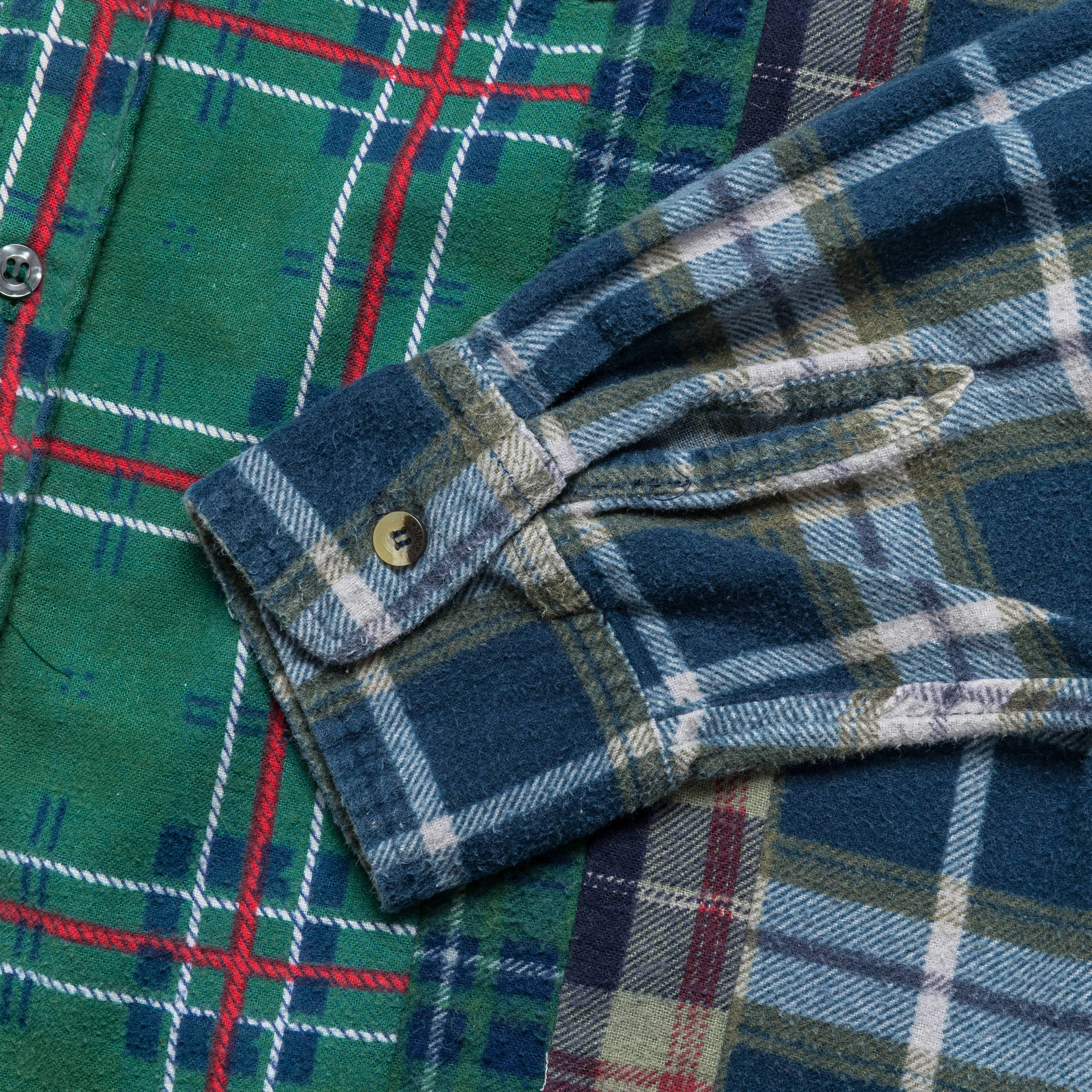 Rebuild Flannel 7 Cuts Shirt SS25 - Medium #9