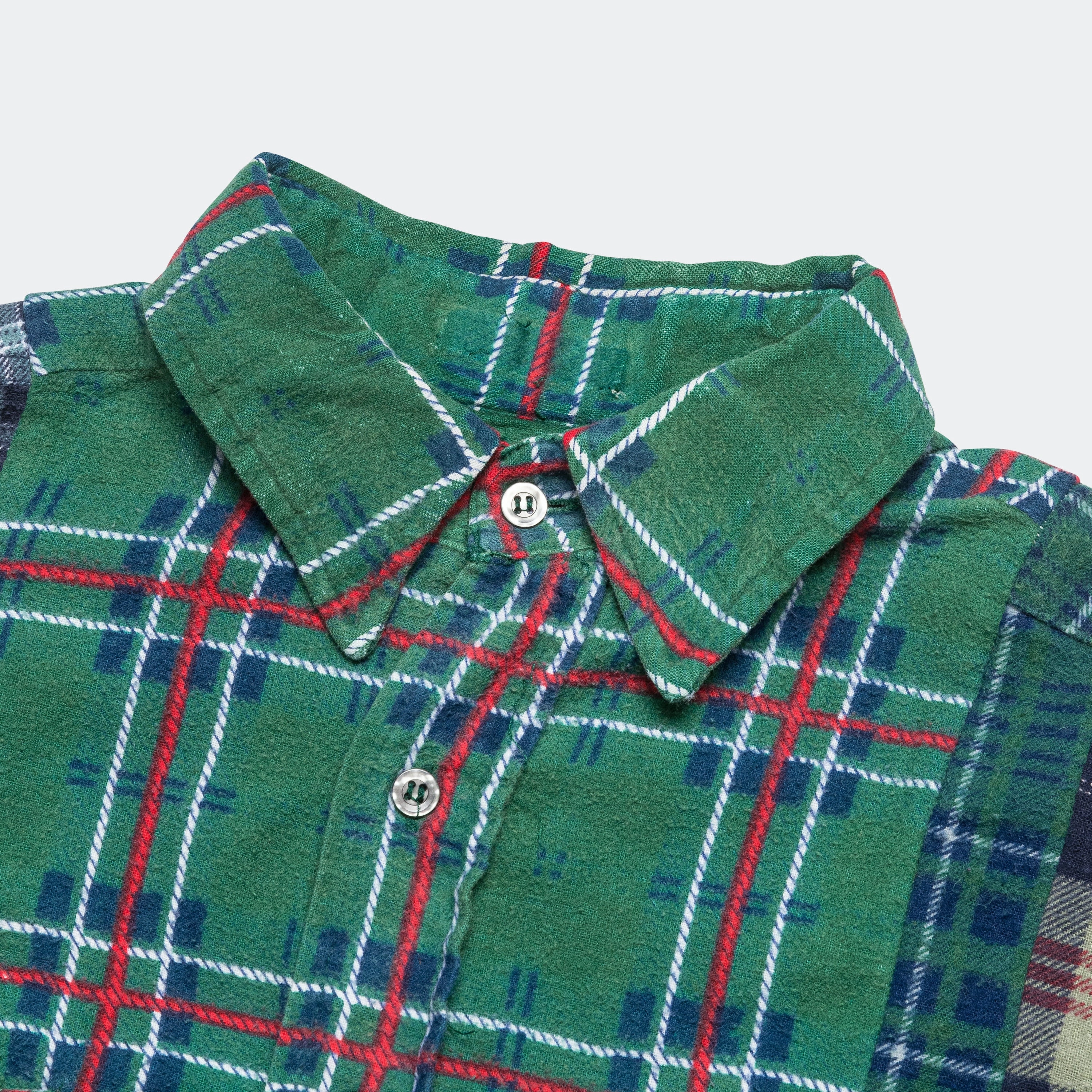 Rebuild Flannel 7 Cuts Shirt SS25 - Medium #9