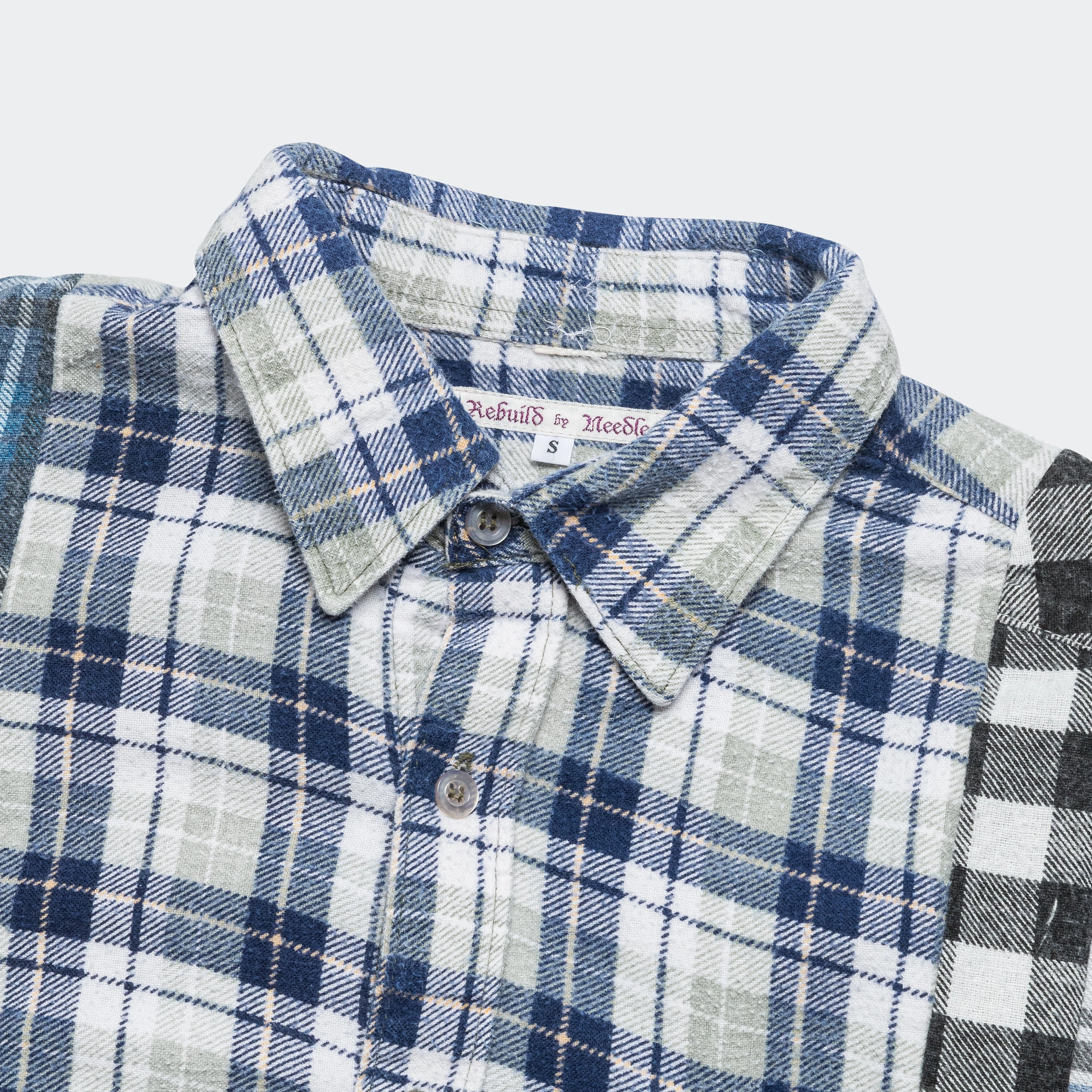 Rebuild Flannel 7 Cuts Shirt SS25 - Small #1