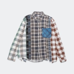 Rebuild Flannel 7 Cuts Shirt SS25 - Small #2