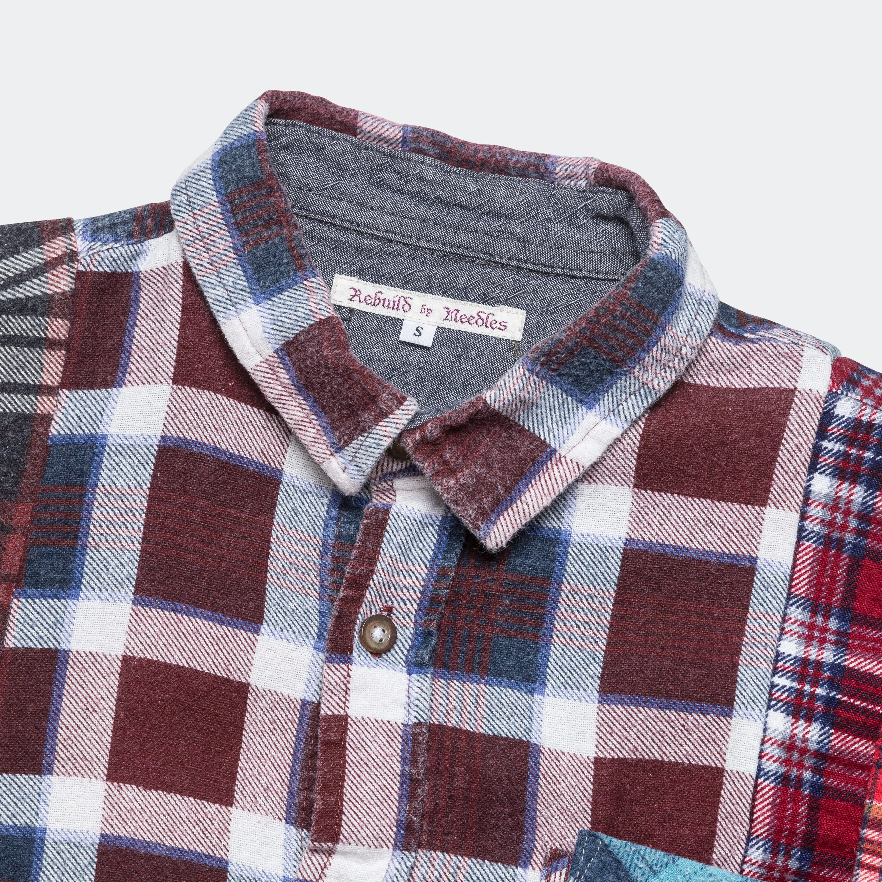 Rebuild Flannel 7 Cuts Shirt SS25 - Small #5