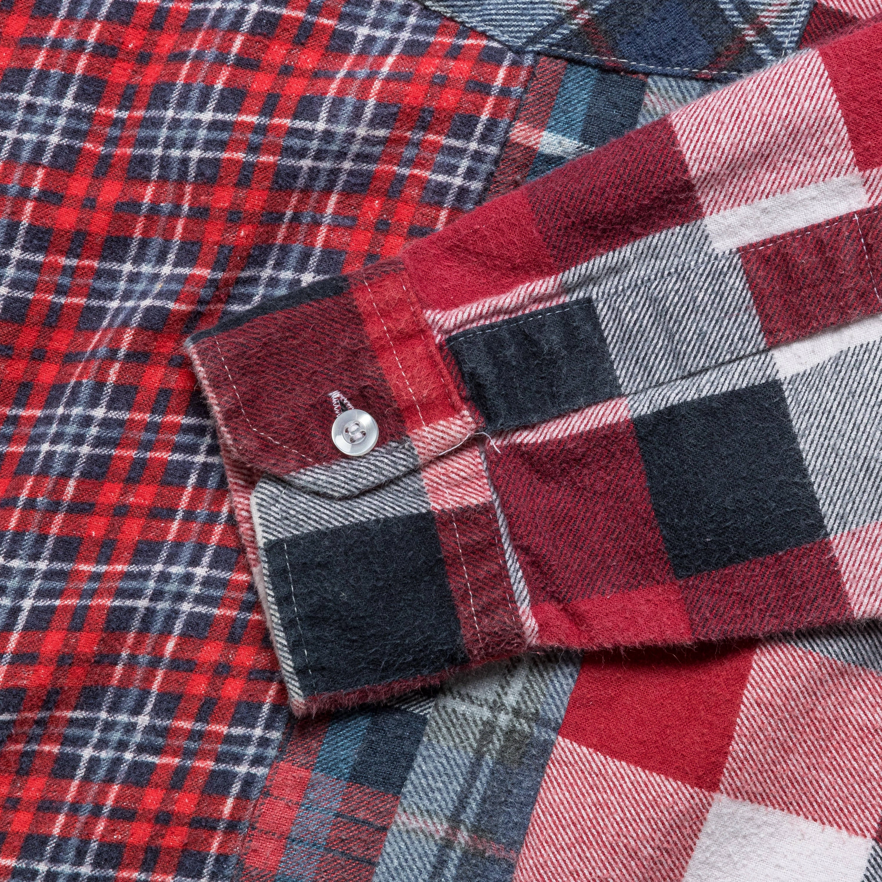 Rebuild Flannel 7 Cuts Shirt SS25 - X-Large #2