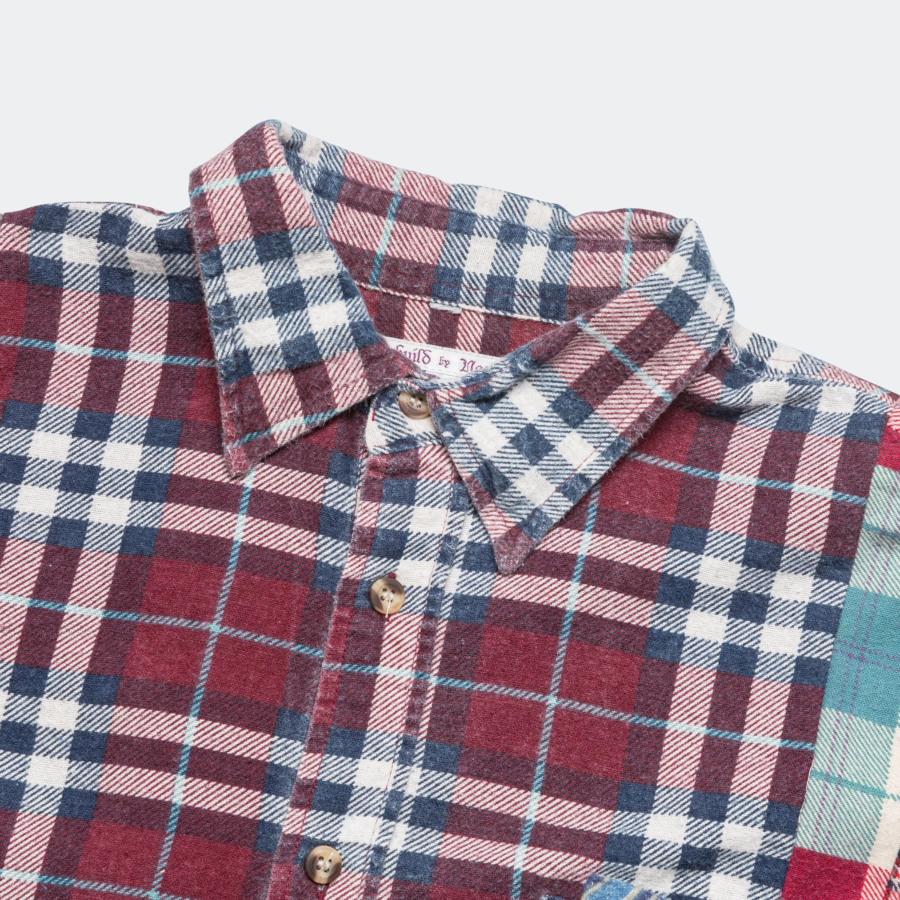 Rebuild Flannel 7 Cuts Shirt SS25 - X-Large #3