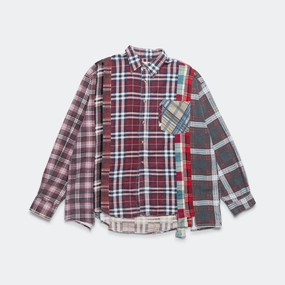 Rebuild Flannel 7 Cuts Shirt SS25 - X-Large #3