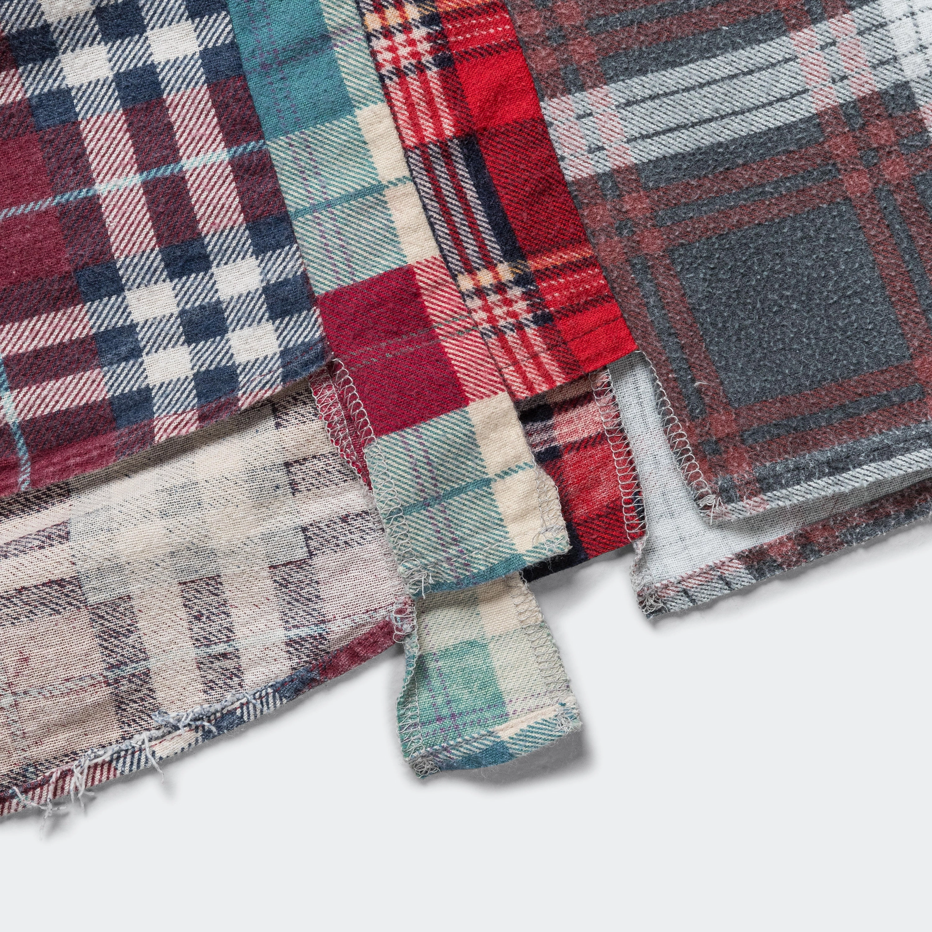 Rebuild Flannel 7 Cuts Shirt SS25 - X-Large #3