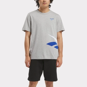 Reebok Identity Cross Check T-Shirt Mgreyh