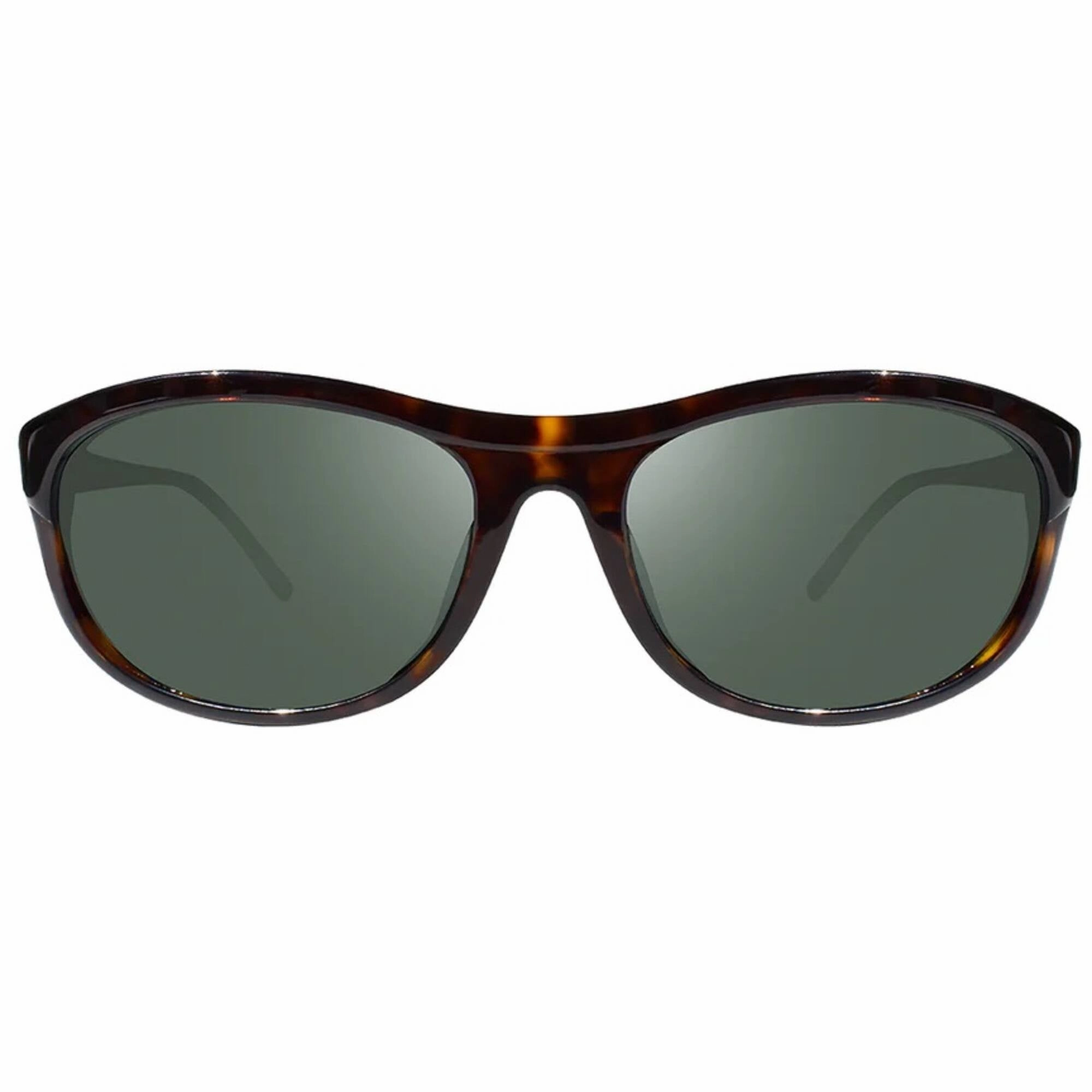 Revo Men's Sunglasses - Vintage Tortoise Acetate Oval Full Rim Frame | 1180 02 SG50