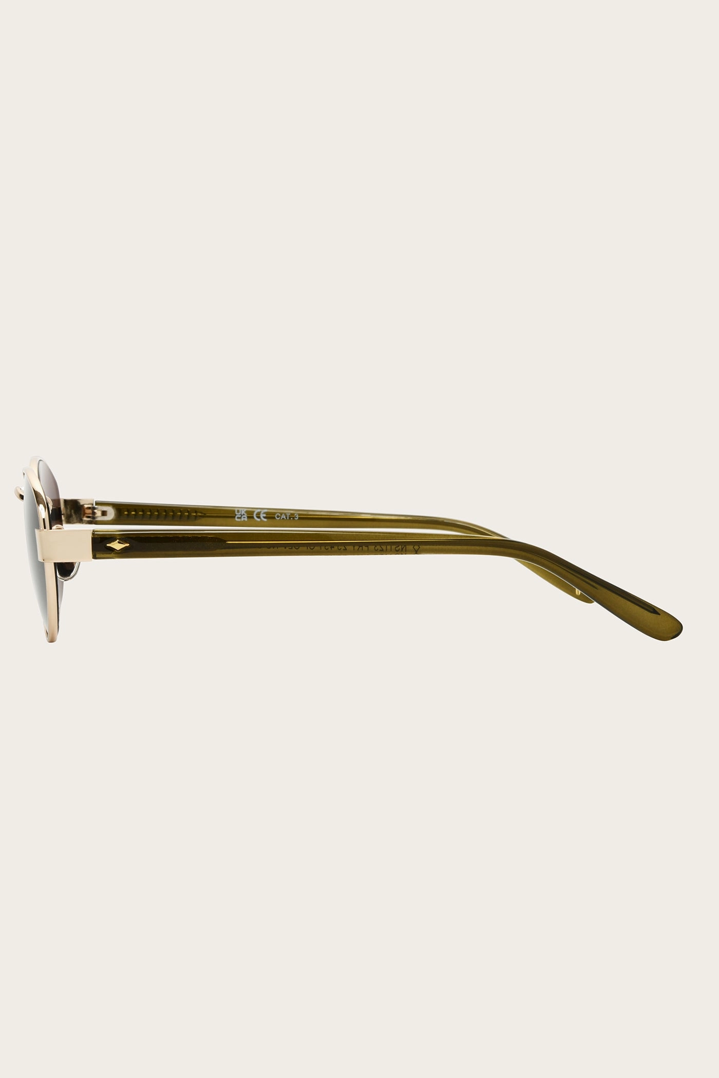 Savannah Olive Gold Sunglasses