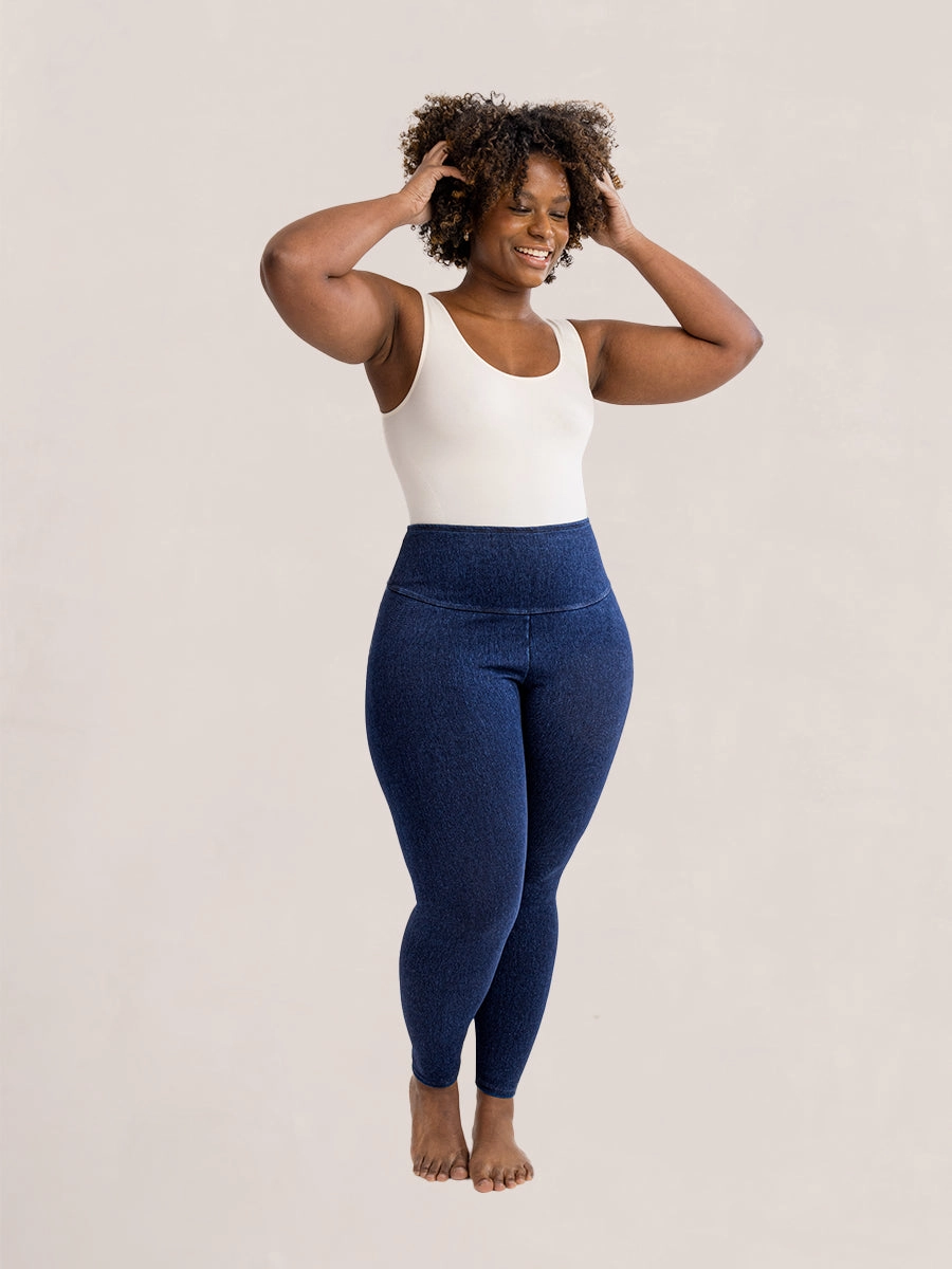 Shapermint Essentials High-Waisted Shaping Jeggings - Wear Test