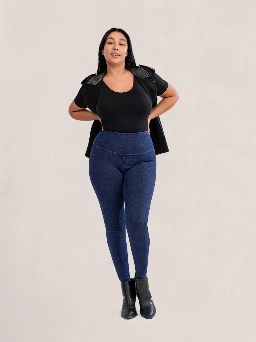 Shapermint Essentials High-Waisted Shaping Jeggings - Wear Test