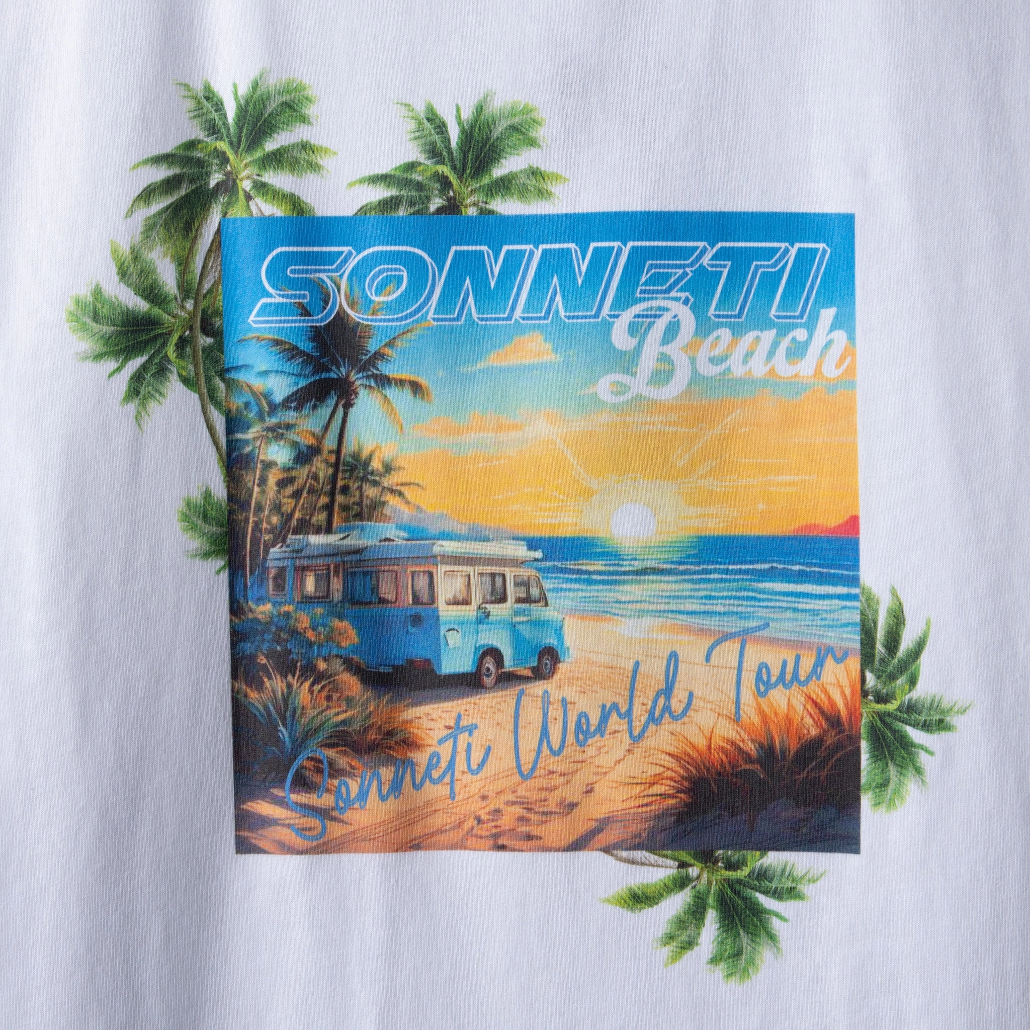 Sonneti Junior Boys' Sunrise Tee / White