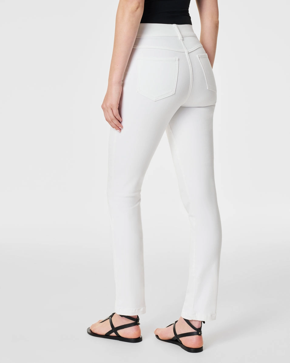 SPANXshape™ EveryWear Straight Leg Jeans, White