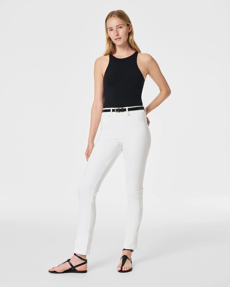 SPANXshape™ EveryWear Straight Leg Jeans, White