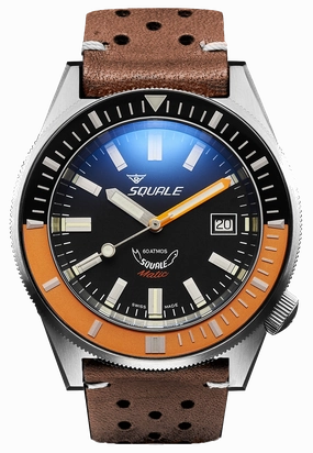 Squale 60 Atmos Squalematic Black Orange MATICXSC.PTS