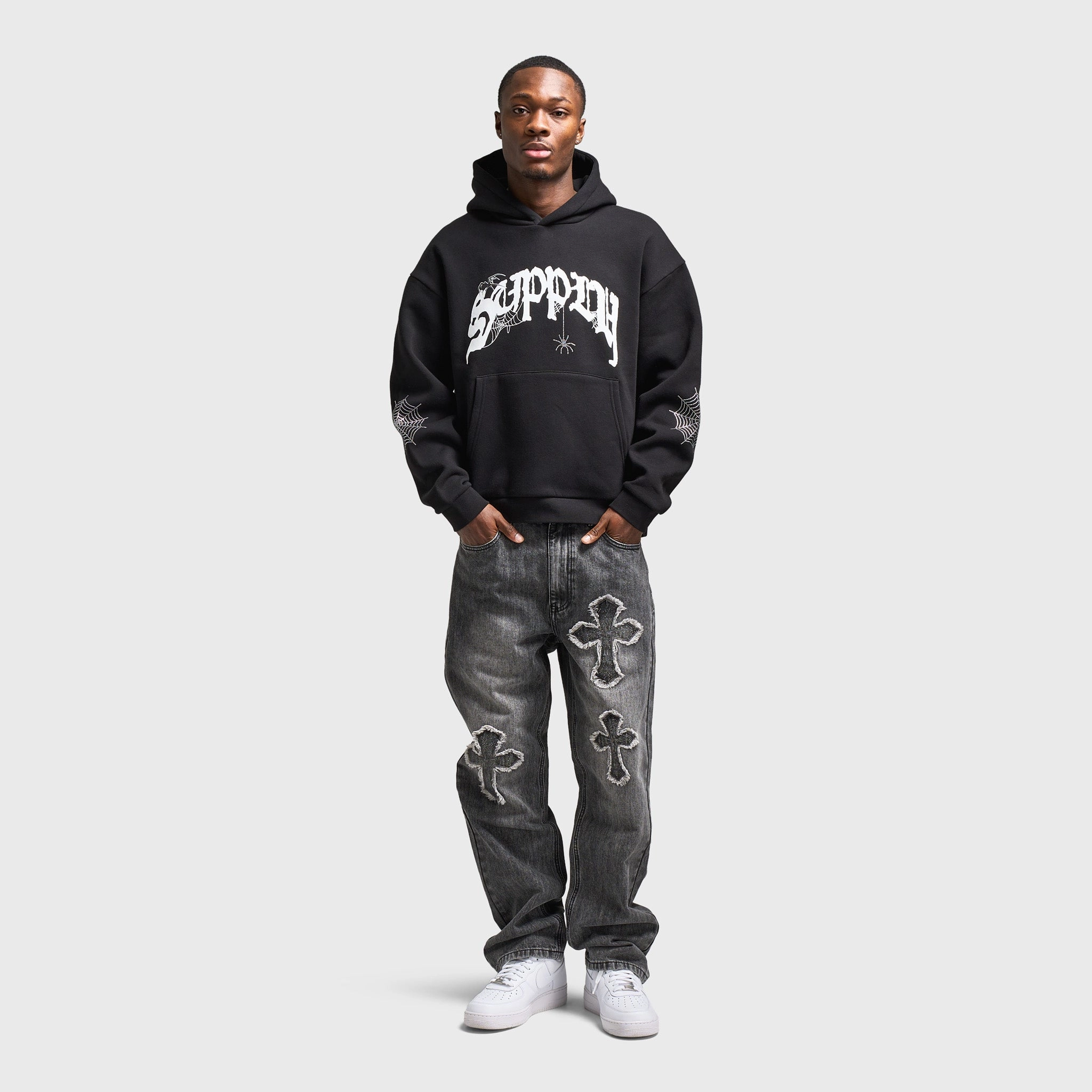 Supply & Demand Crawler Pullover Hoodie / Black