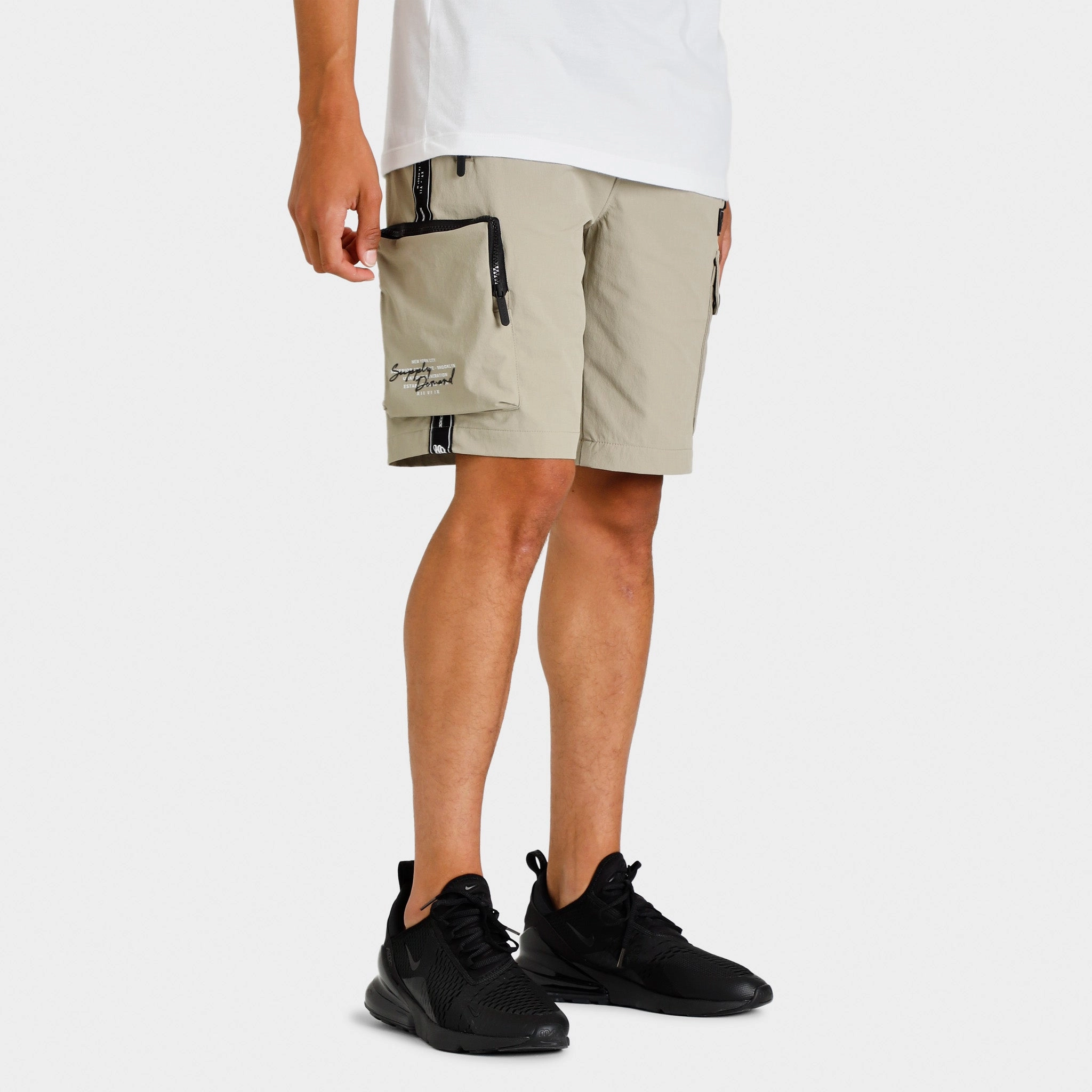 Supply & Demand Float Tact Shorts Black / Grey