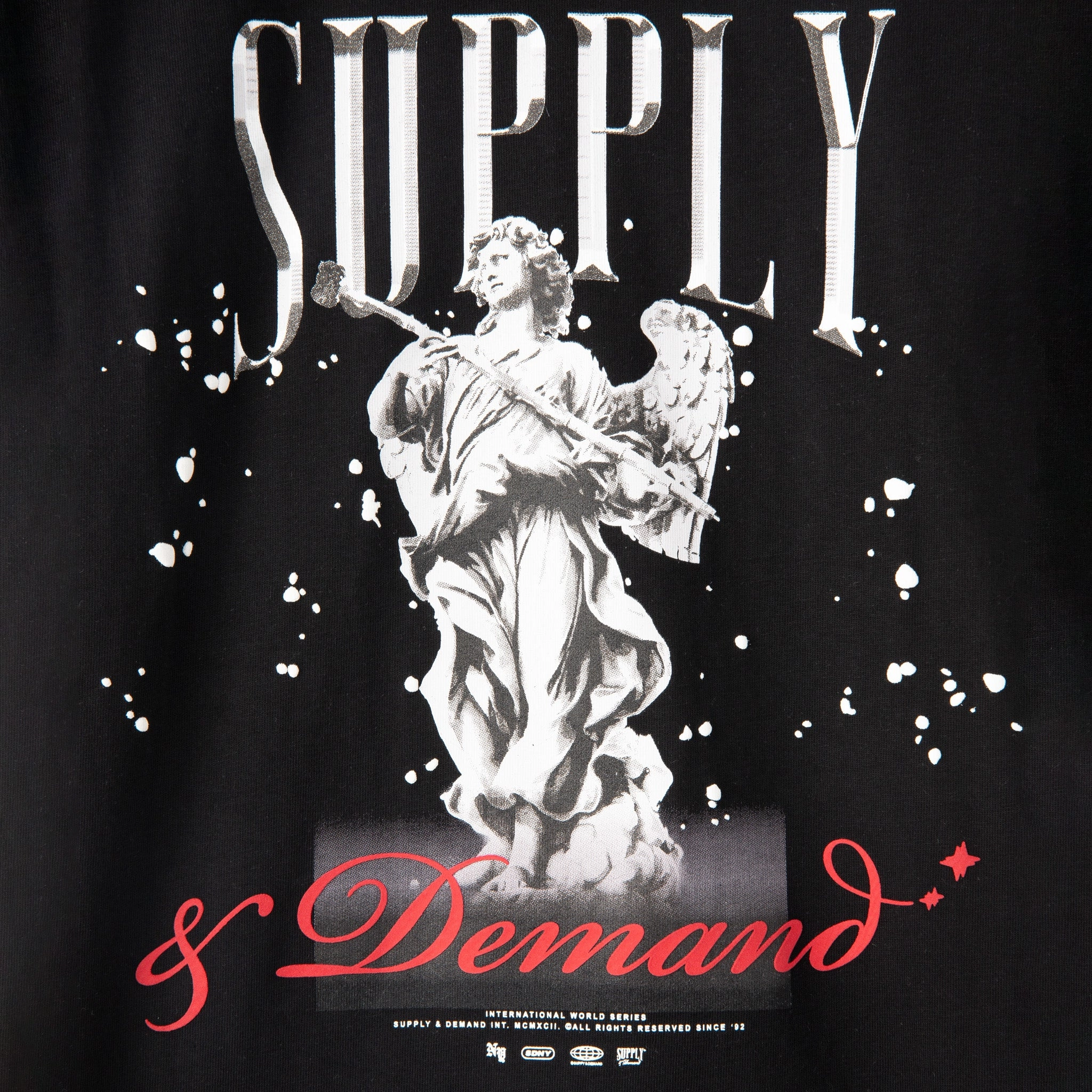 Supply & Demand Junior Boys' Divine T-shirt / Black